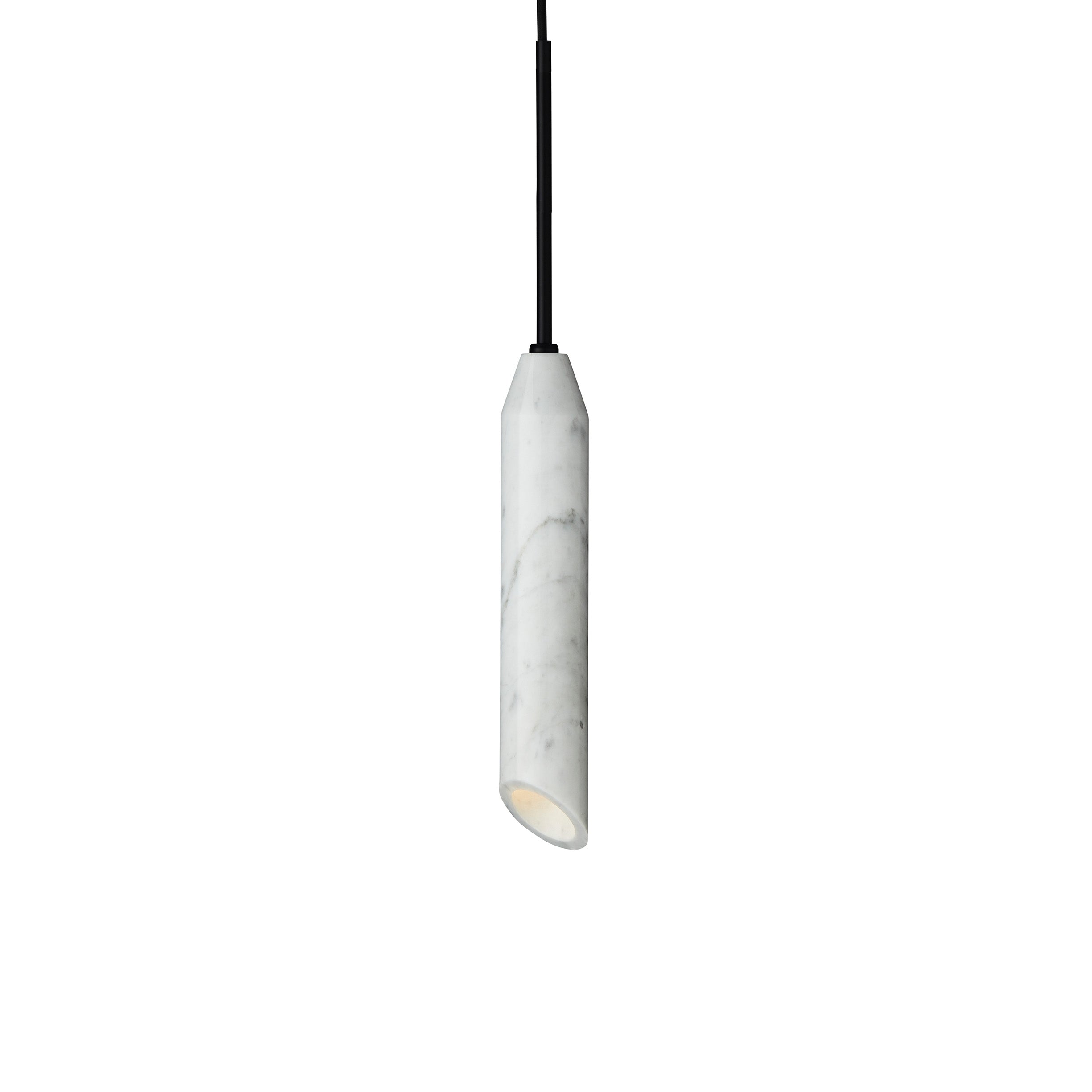 Pendelleuchte MARBLE ART weißer Marmor