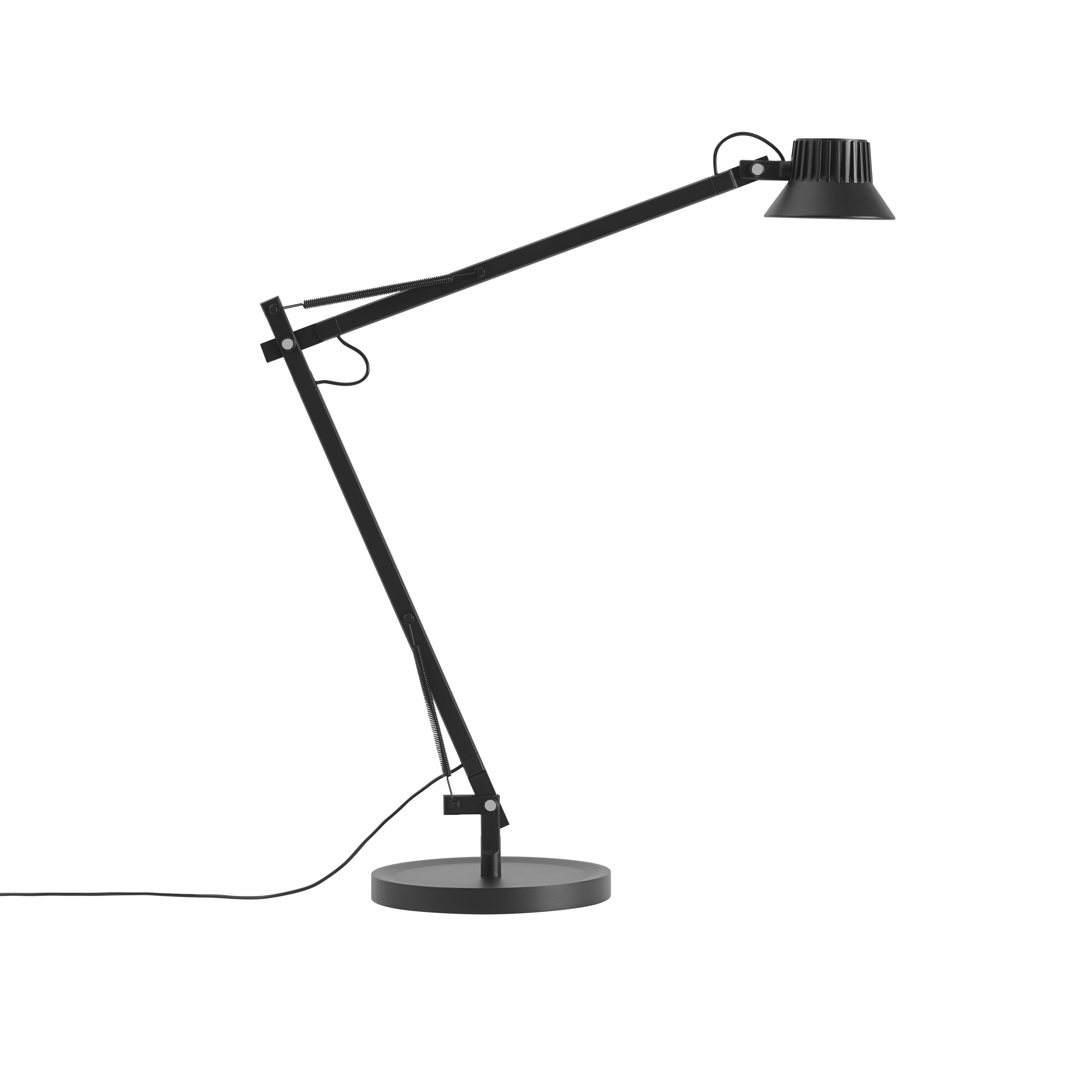 Schreibtischlampe DEDICATE verstellbar schwarz