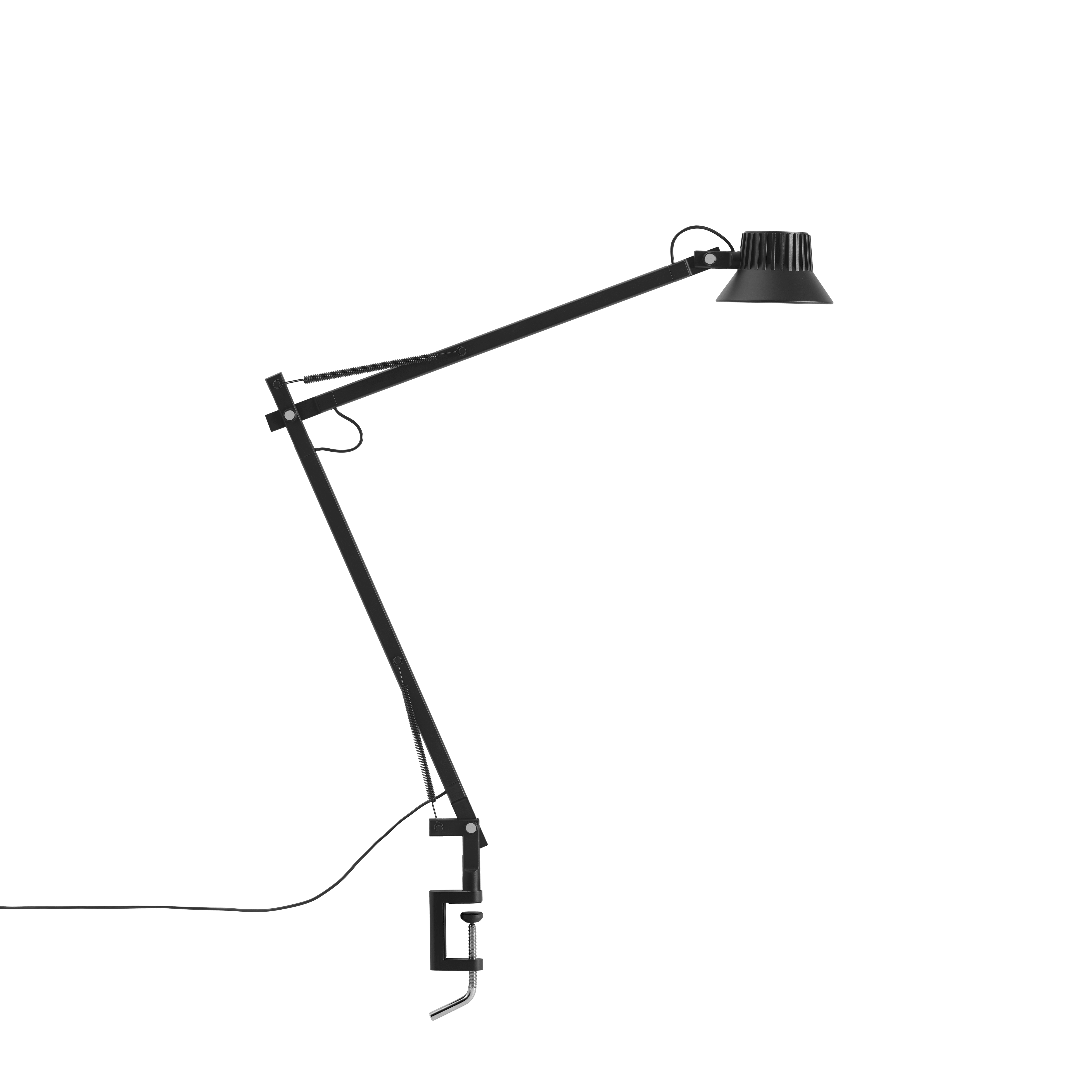 Schreibtischlampe DEDICATE verstellbar schwarz