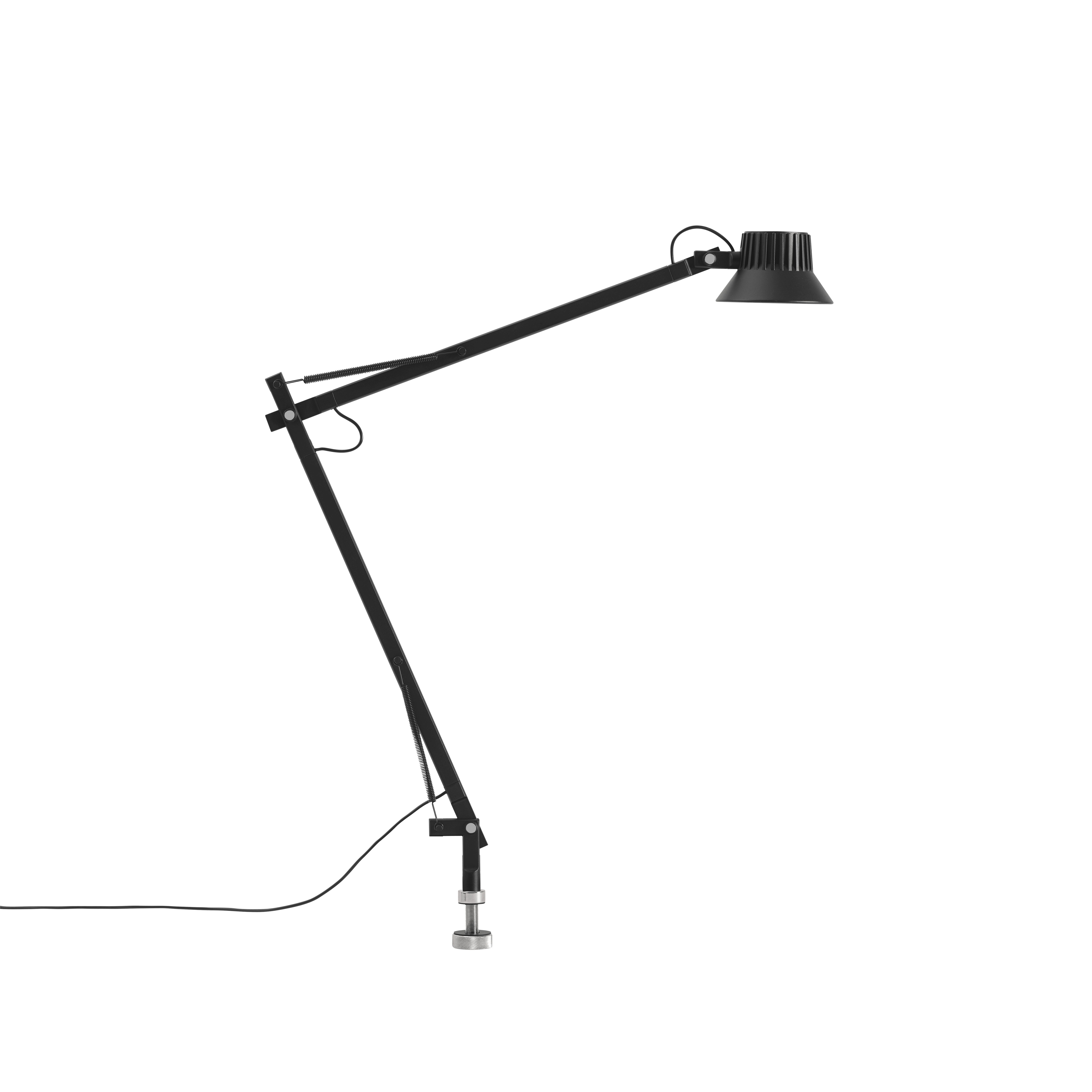 Schreibtischlampe DEDICATE verstellbar schwarz
