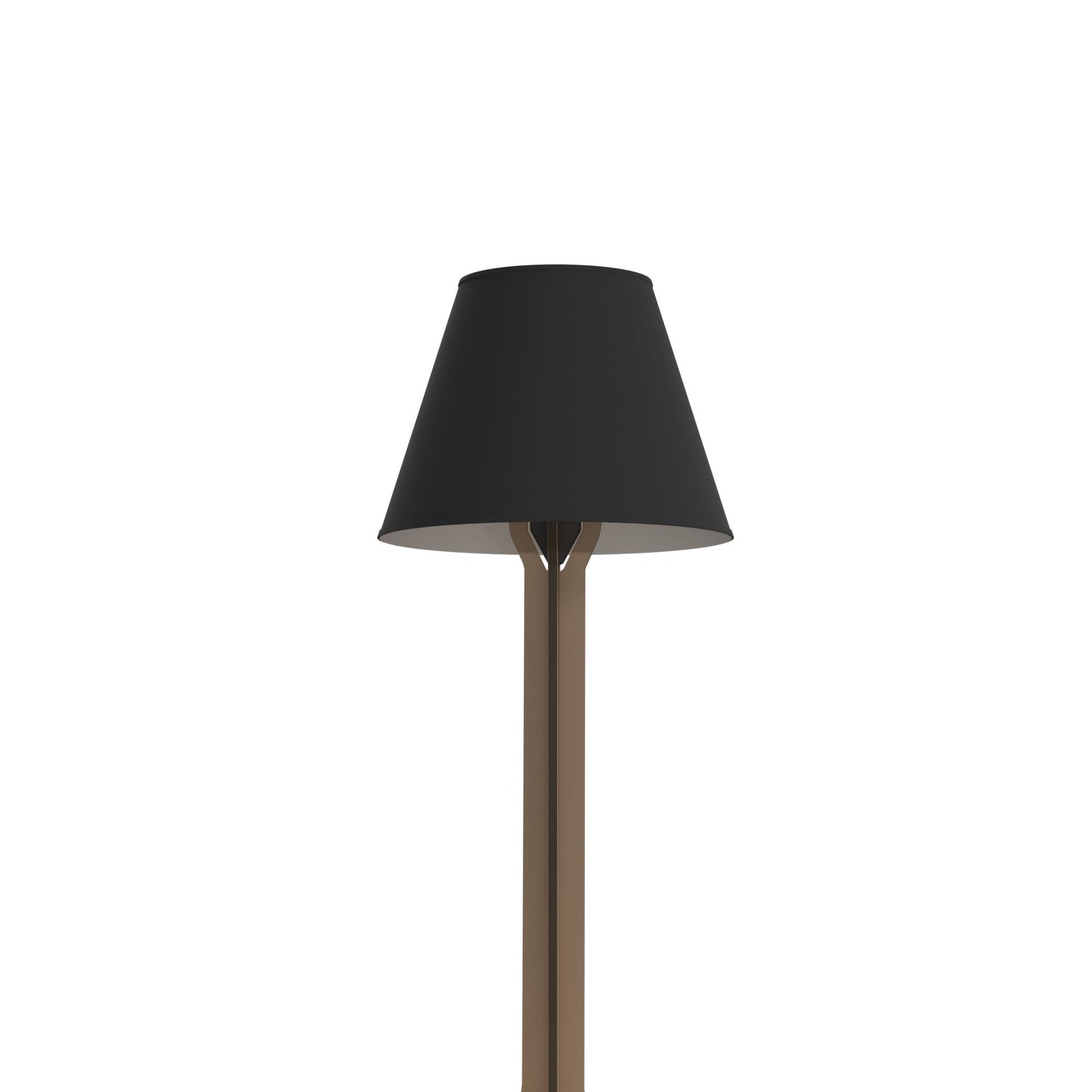 Konsolentisch mit Lampe DIVA LUCIA in Beige