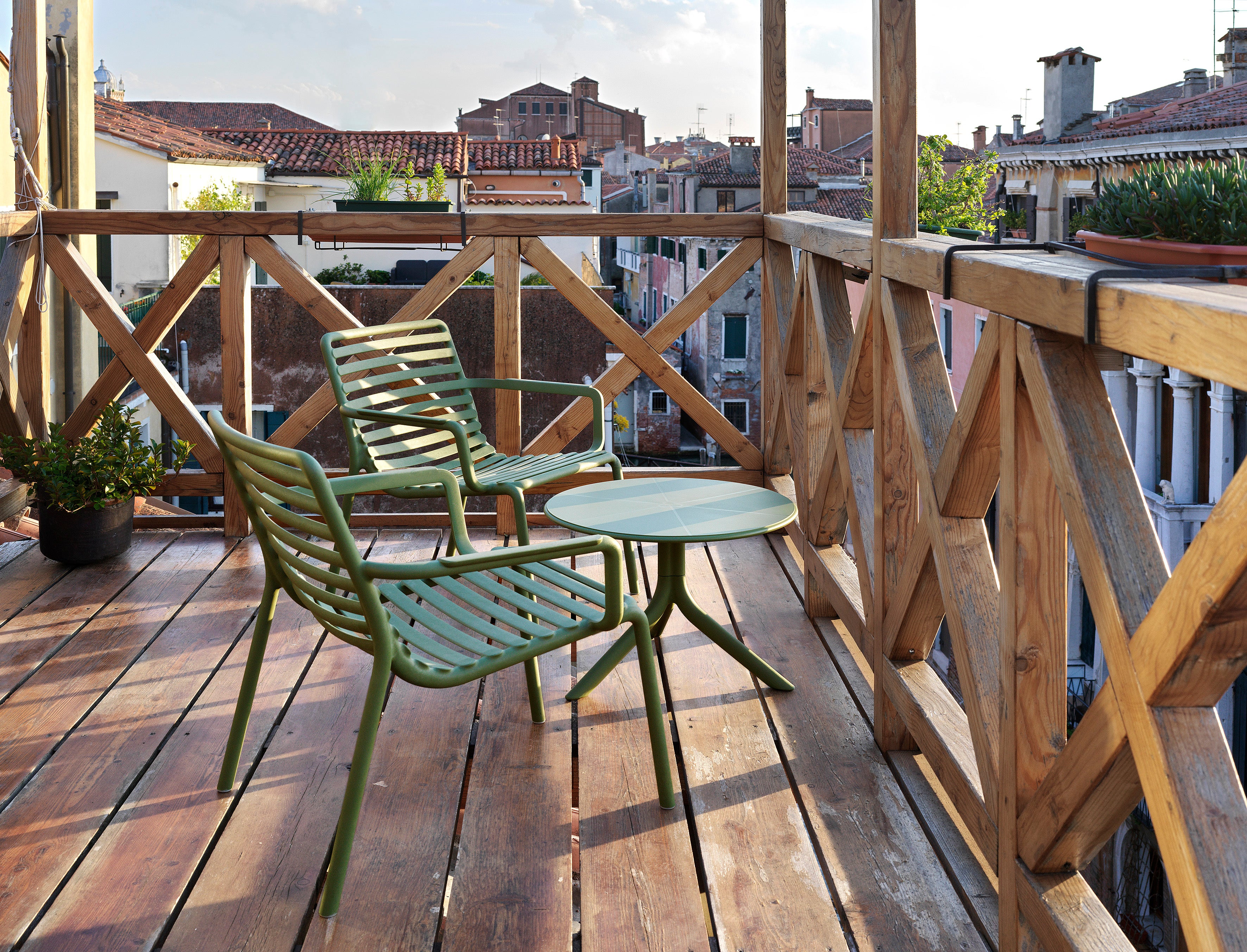 Outdoor Armchair DOGA Pear Green