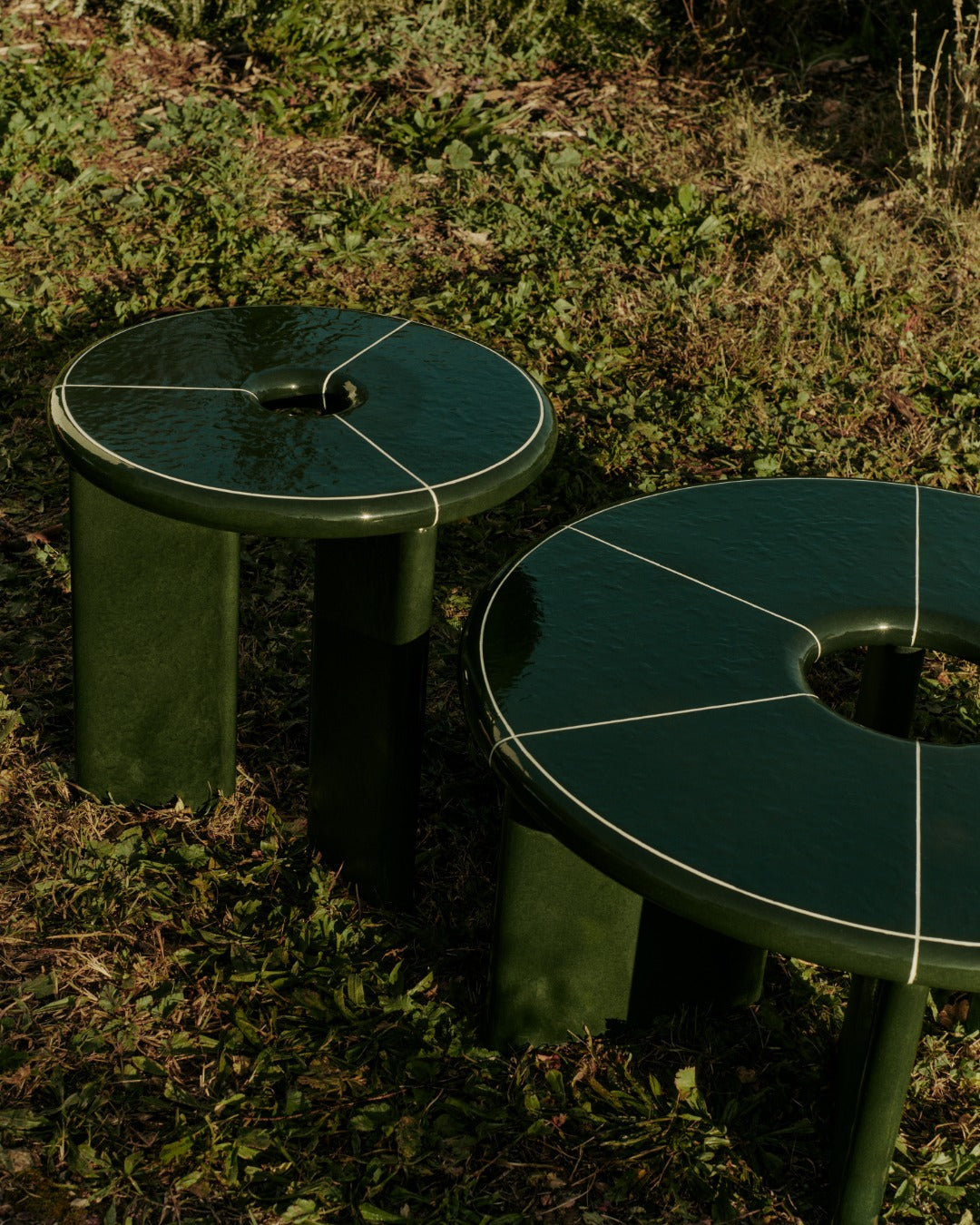 DEYA dark green side table