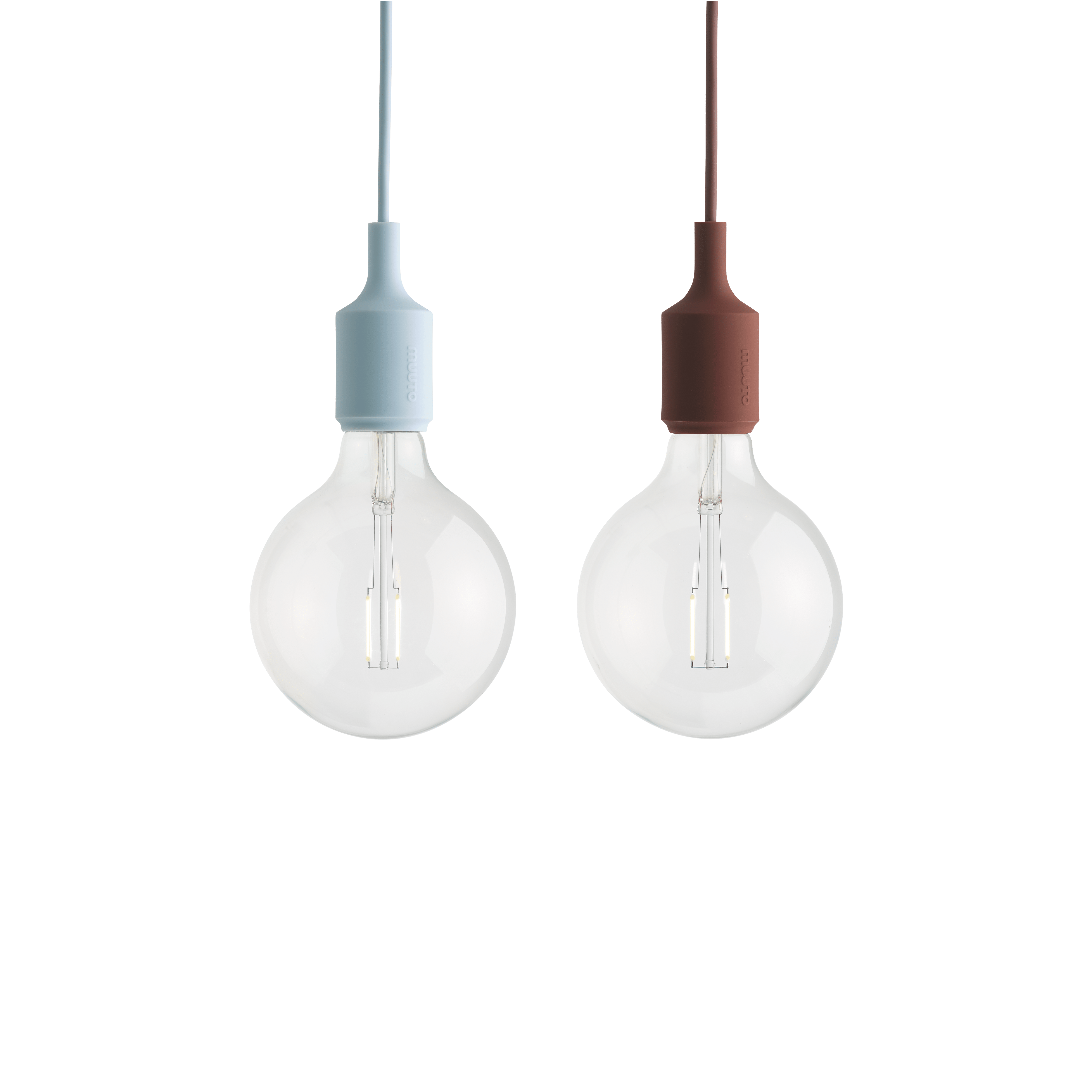 Lampa wisząca E27 bordowy