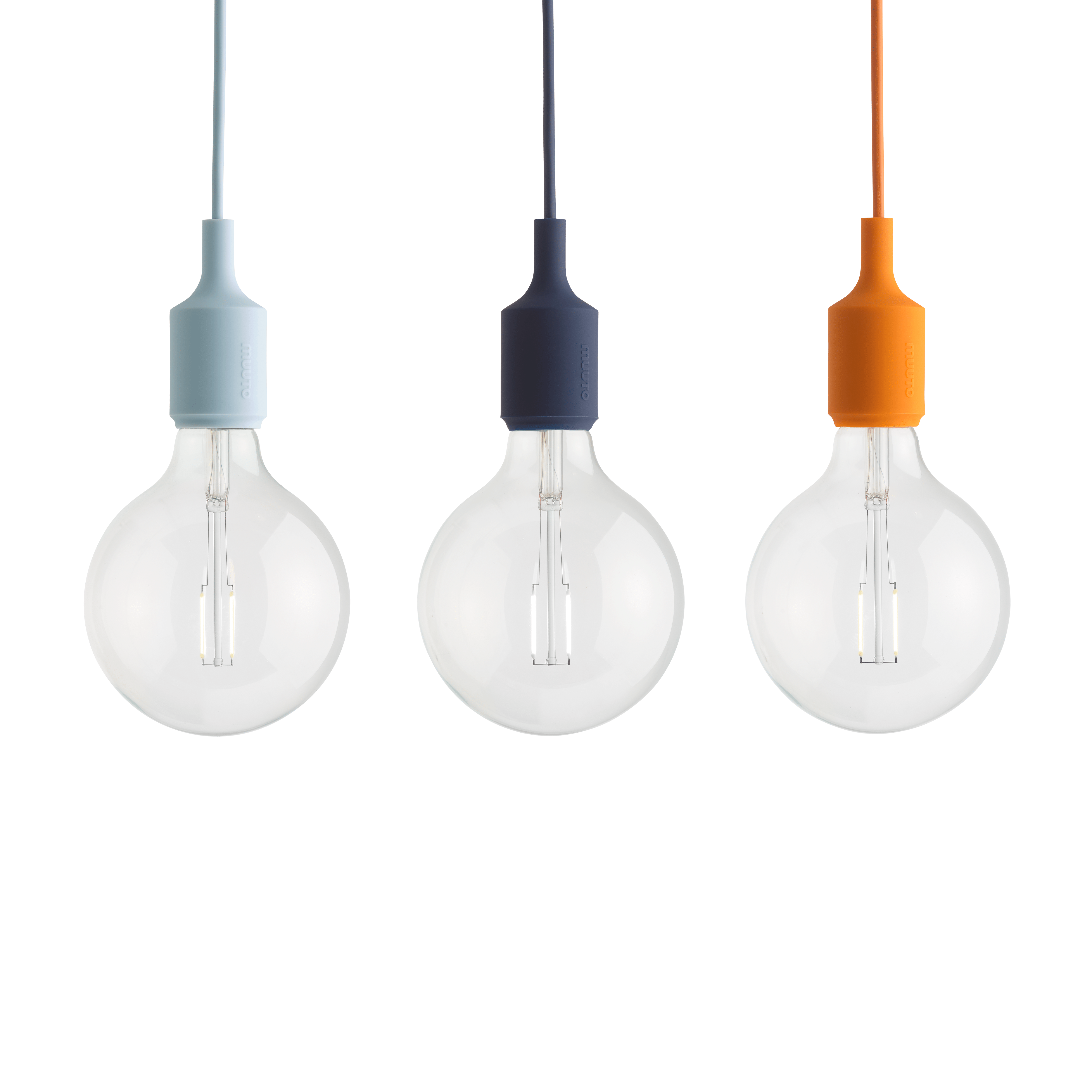 Lampa wisząca E27 granatowy