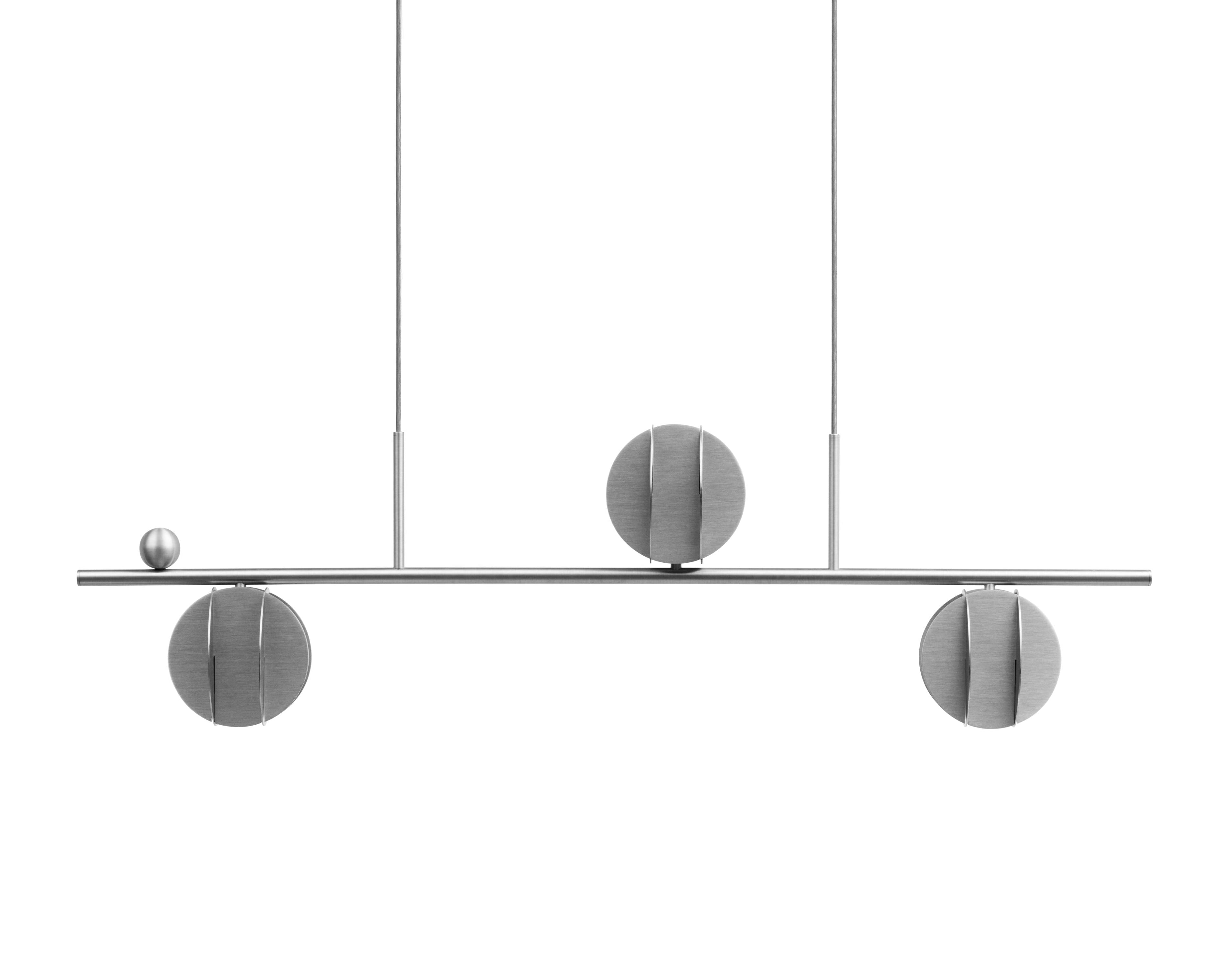 Pendelleuchte EL HORIZONTAL Stahl