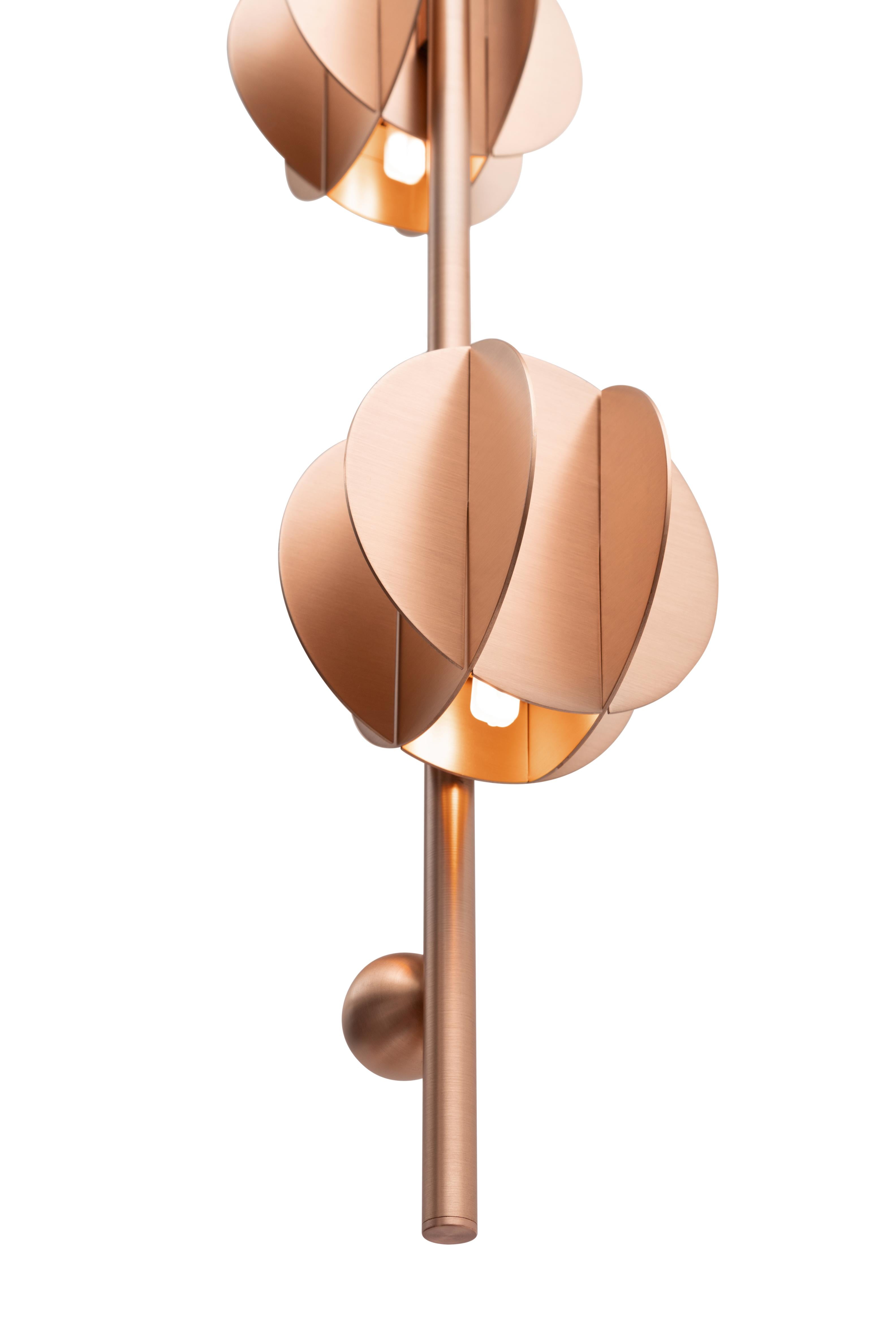 Hanging Lamp EL VERTICAL Copper