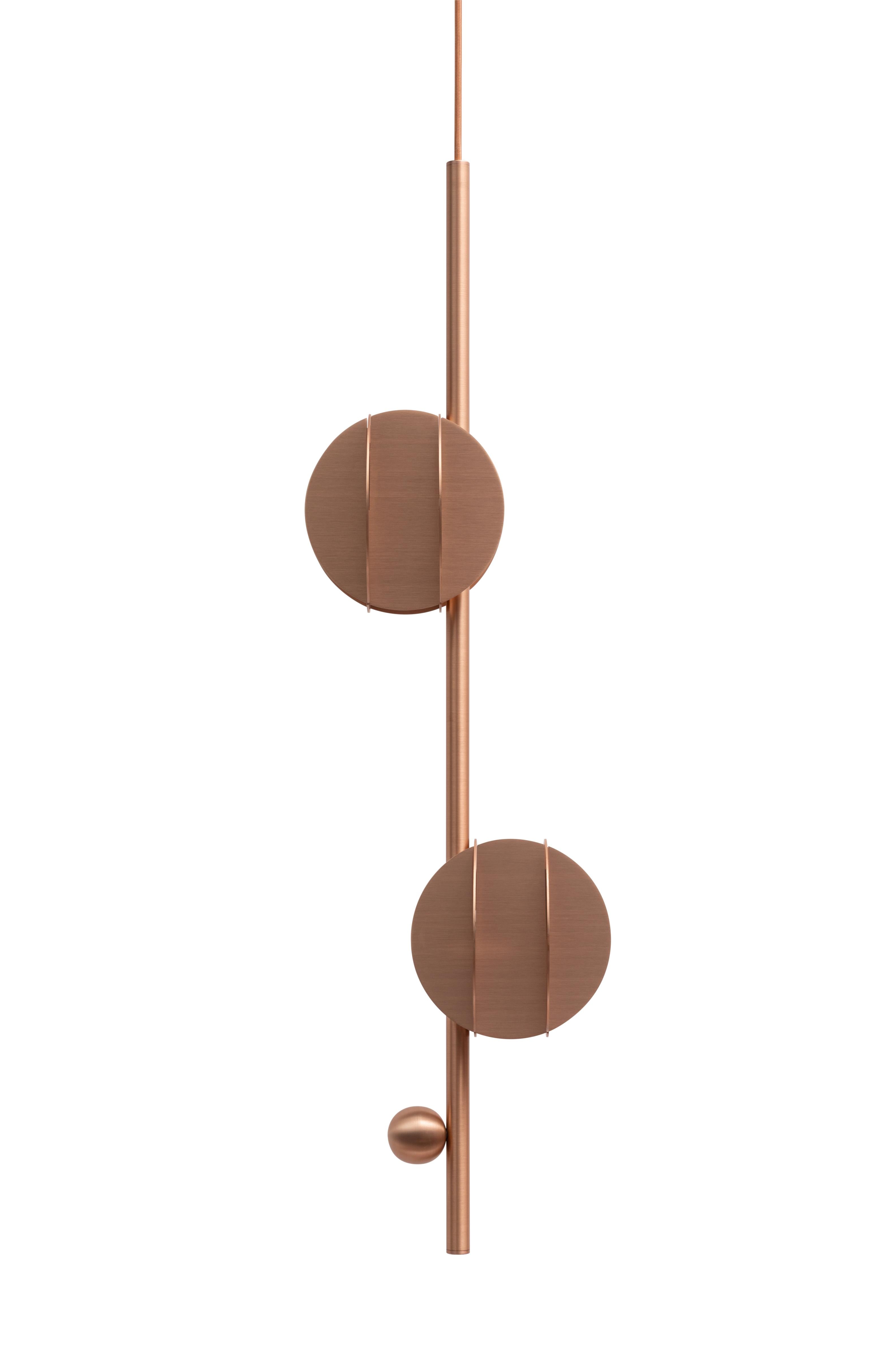 Hanging Lamp EL VERTICAL Copper