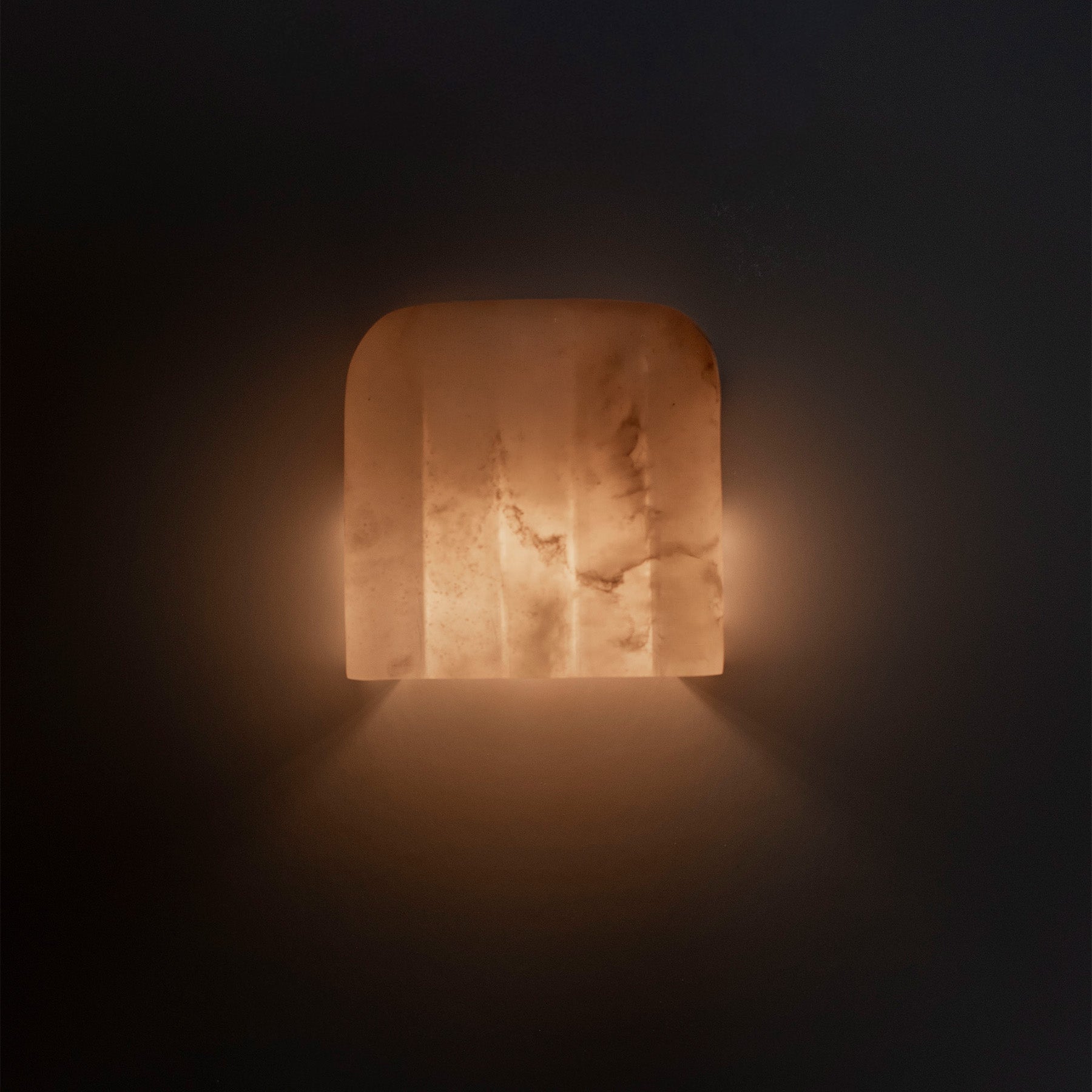 Wandleuchte MEROPE aus Alabaster mit mattem Finish