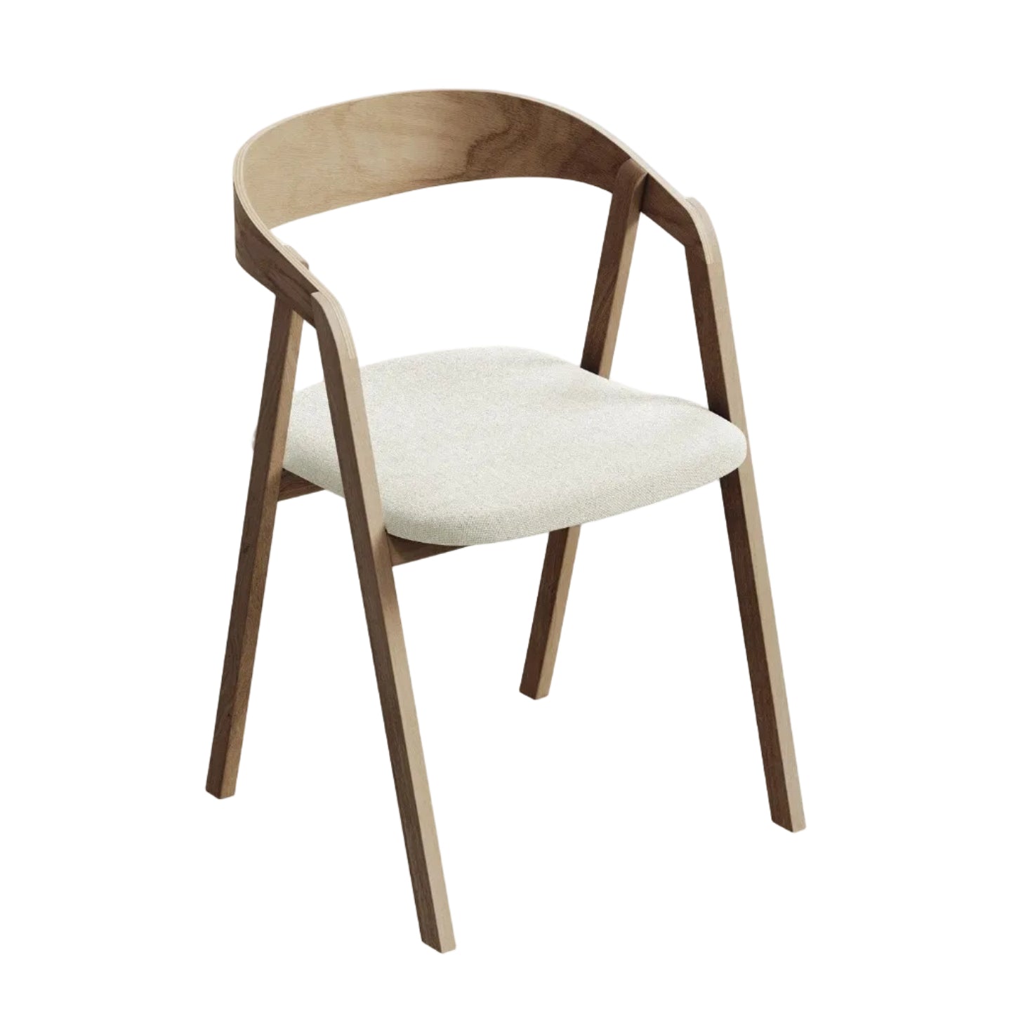 Stuhl ERIKA beige mit Buchenbasis