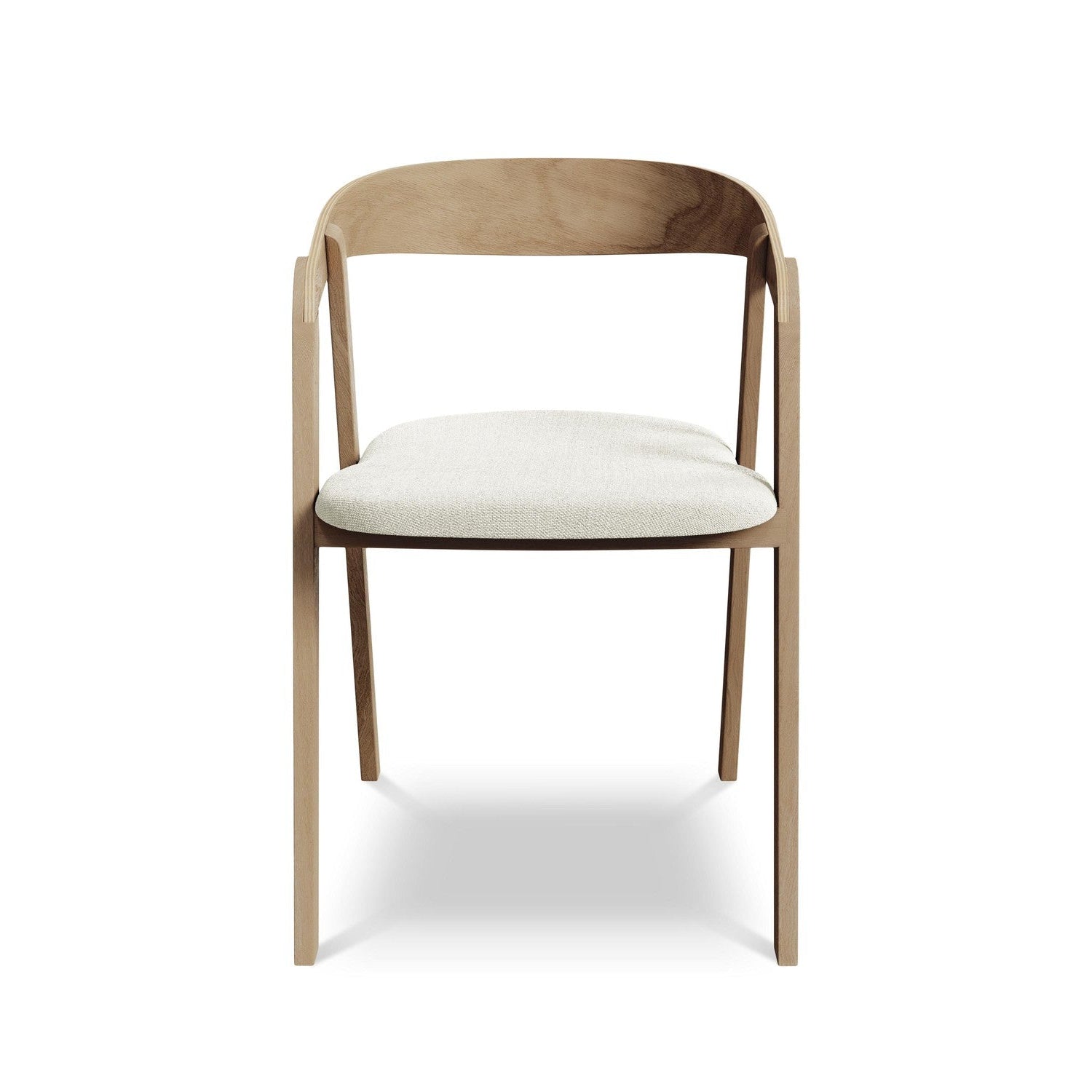 Stuhl ERIKA beige mit Buchenbasis