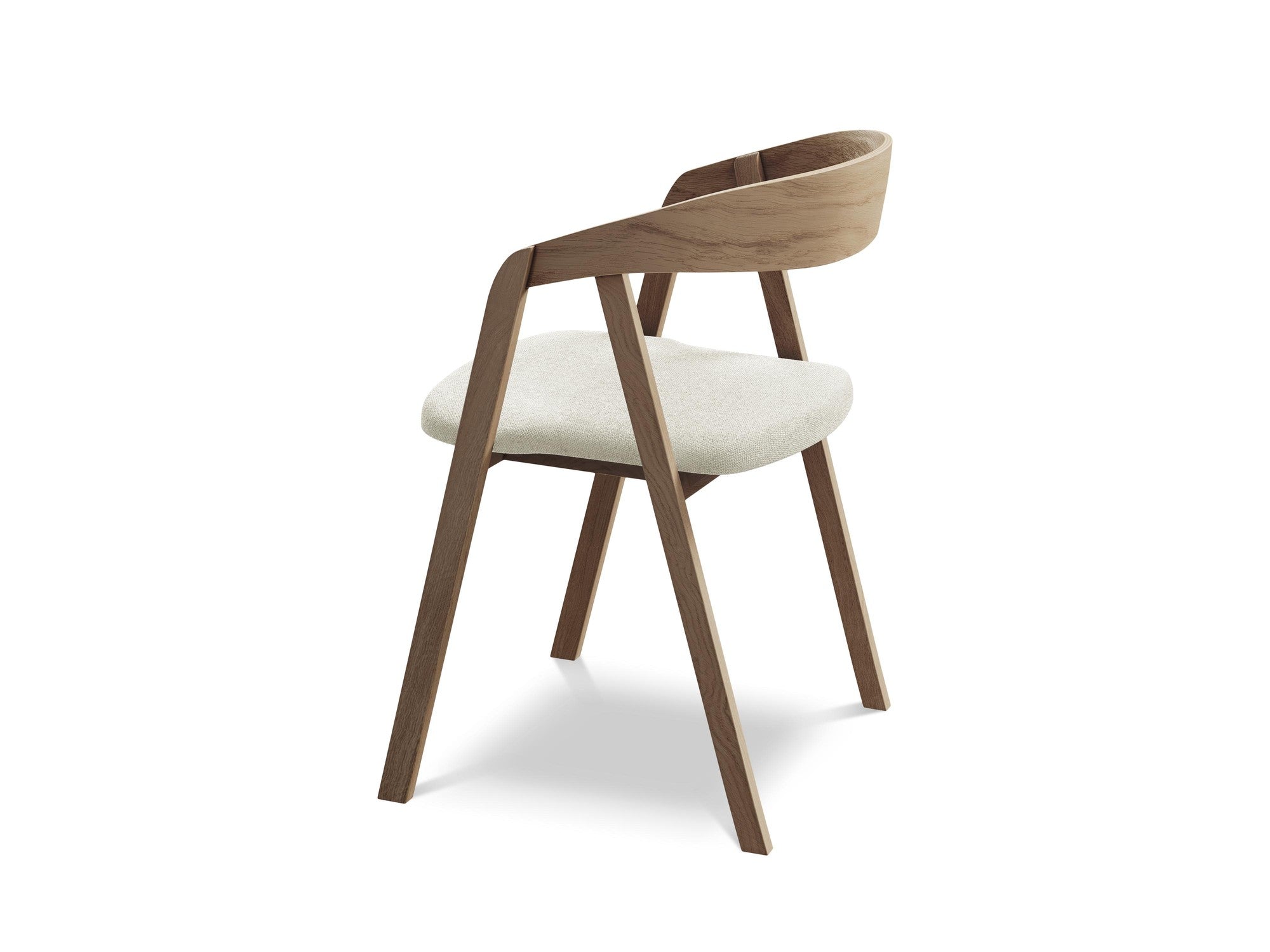 Stuhl ERIKA beige mit Buchenbasis
