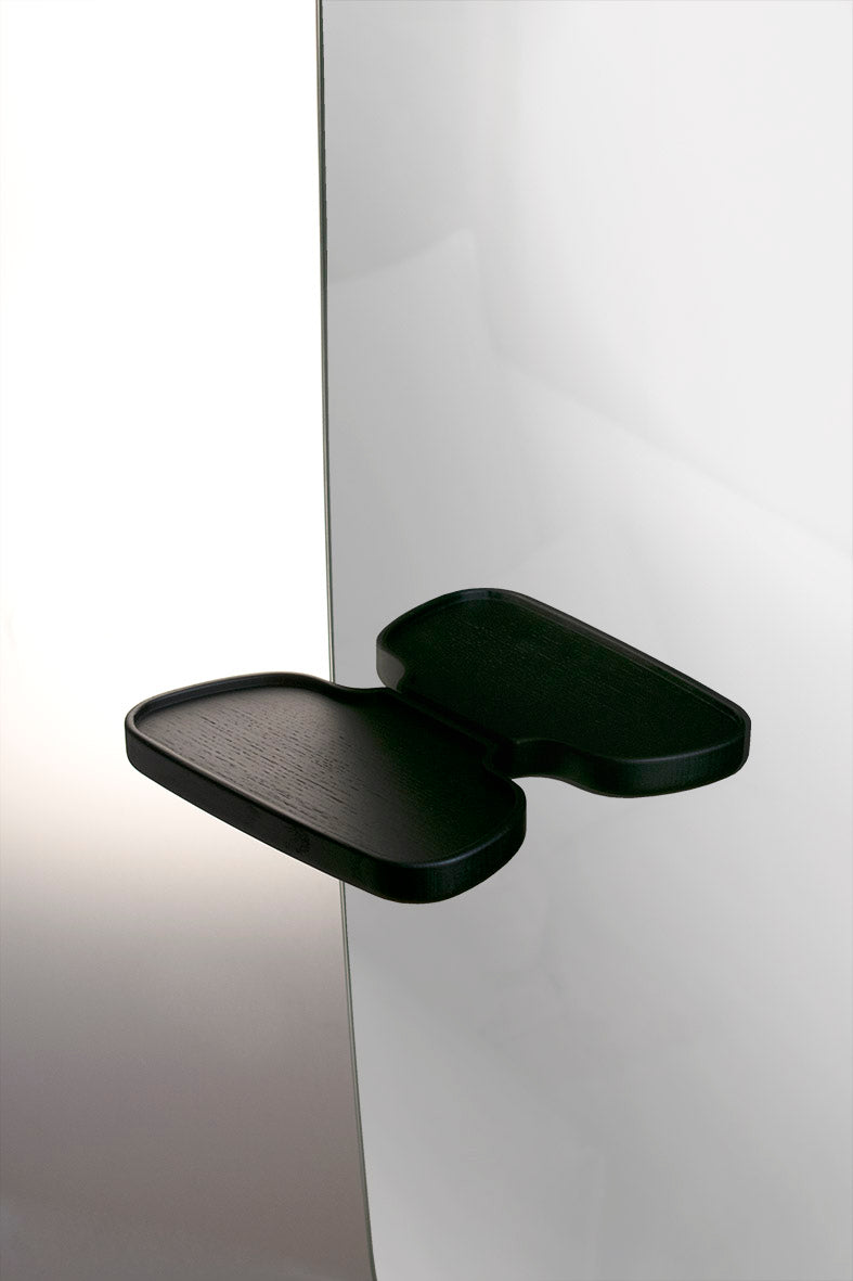 Floor Mirror PIE Wood with Marble