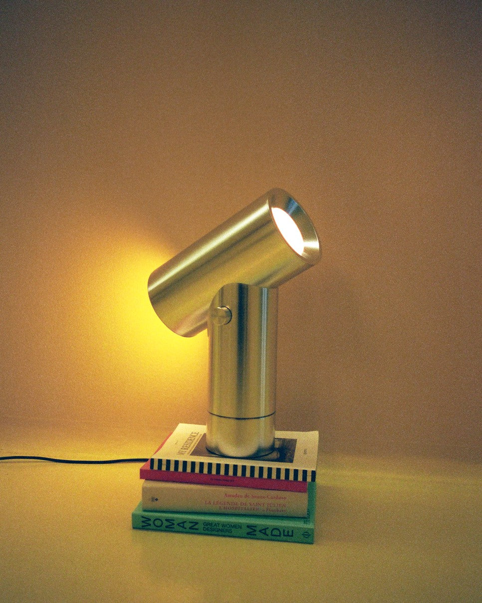 Tischlampe BEAM poliertes Aluminium