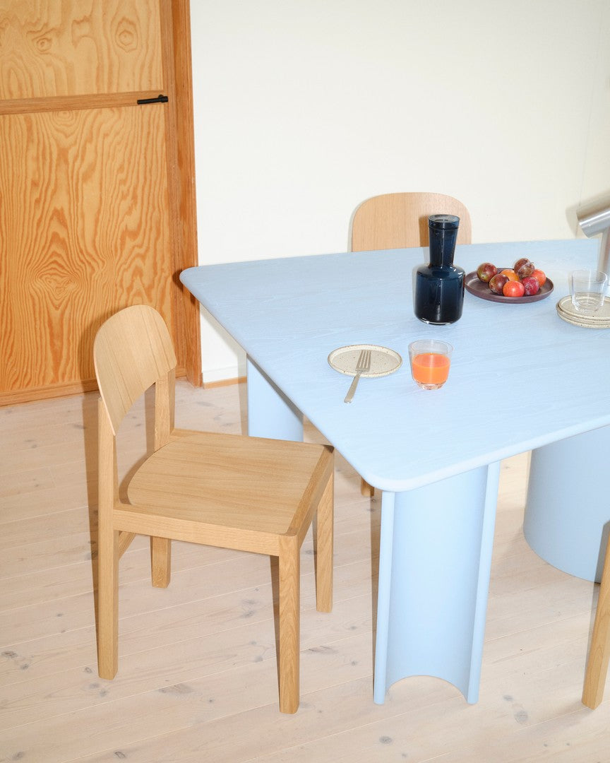 Stuhl WORKSHOP Furnier und Eichenholz