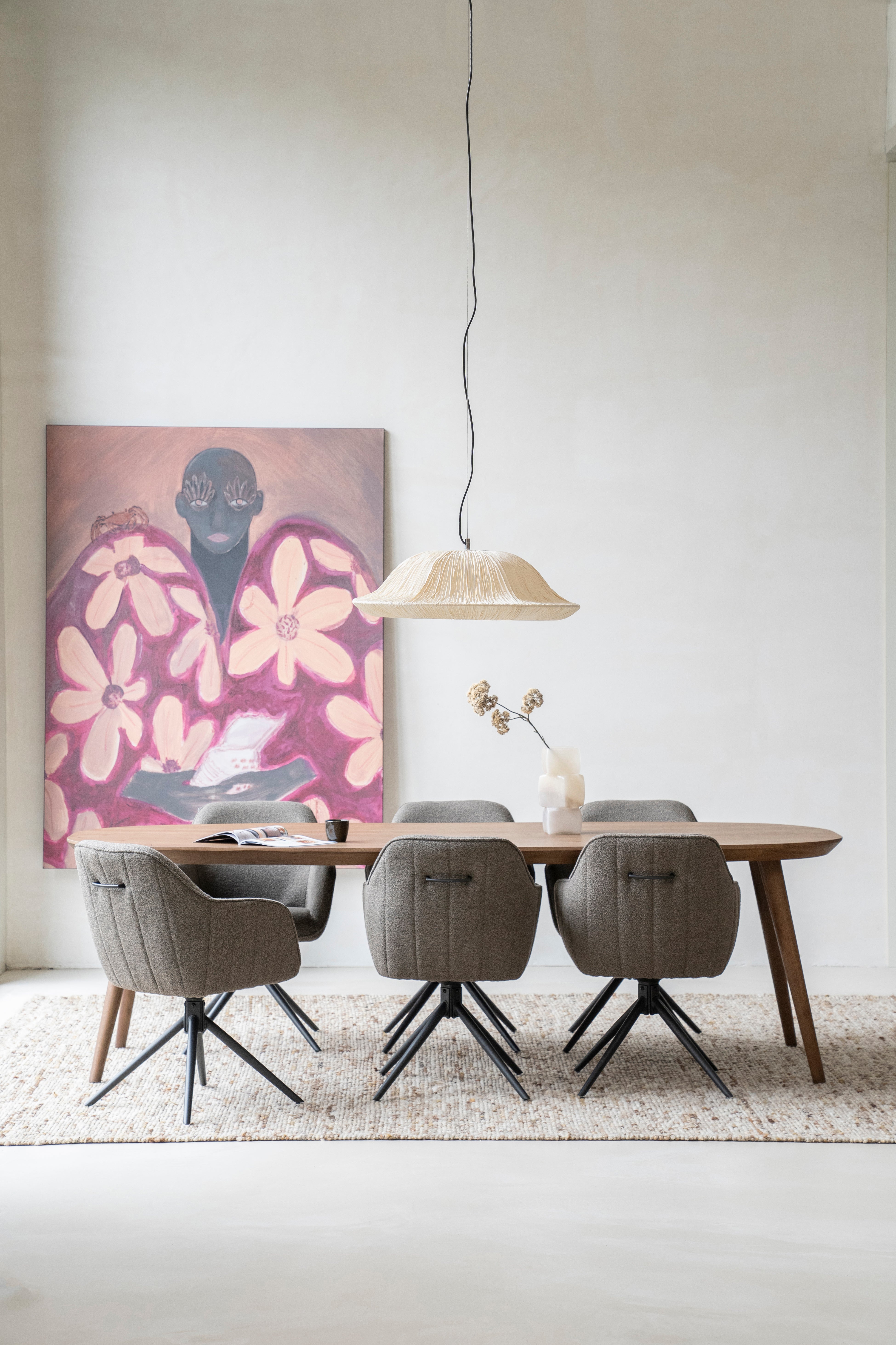 ELIJAH Table Dark Oak Wood