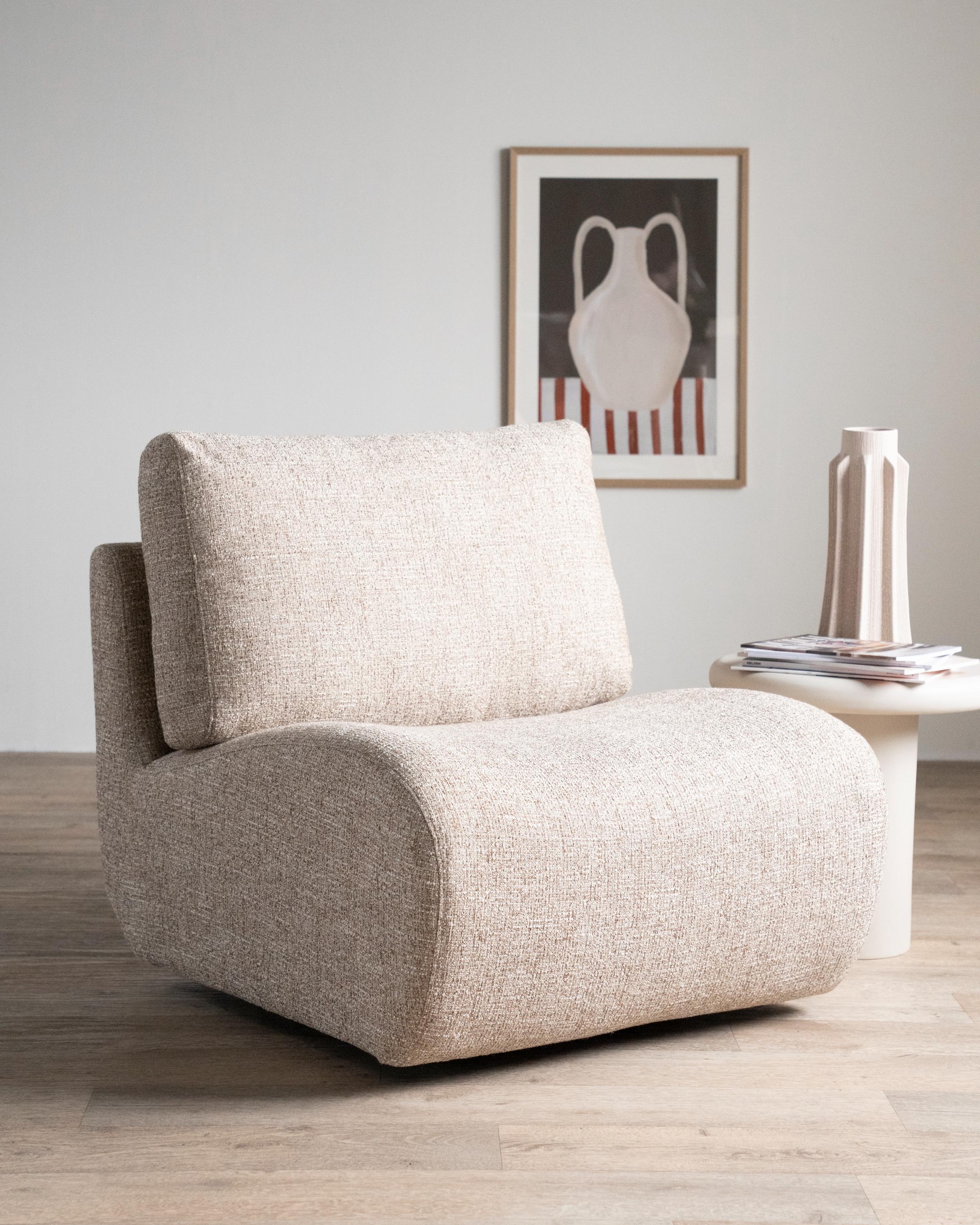 LUCIA Armchair Light Beige