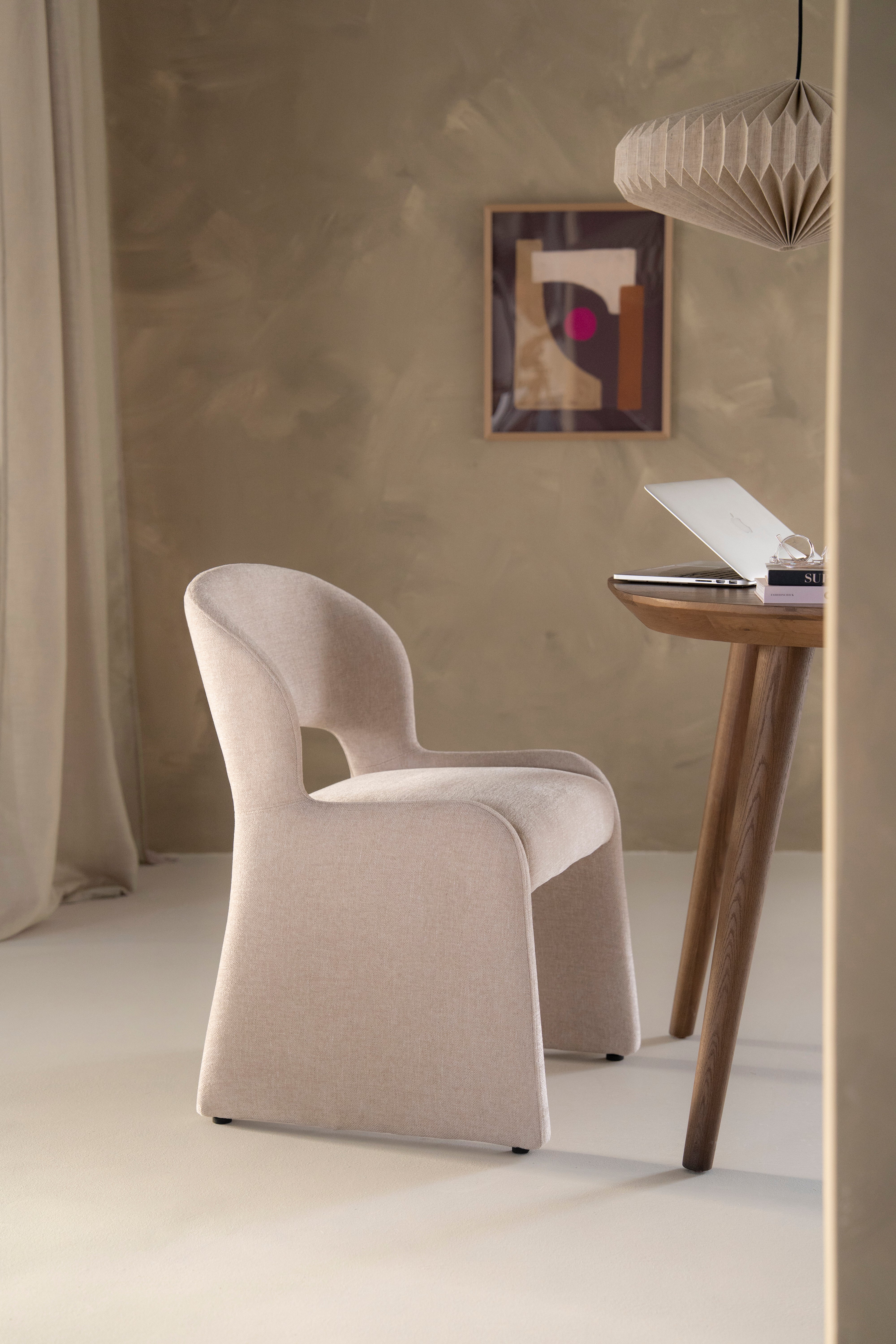 Odette Chair in Taupe