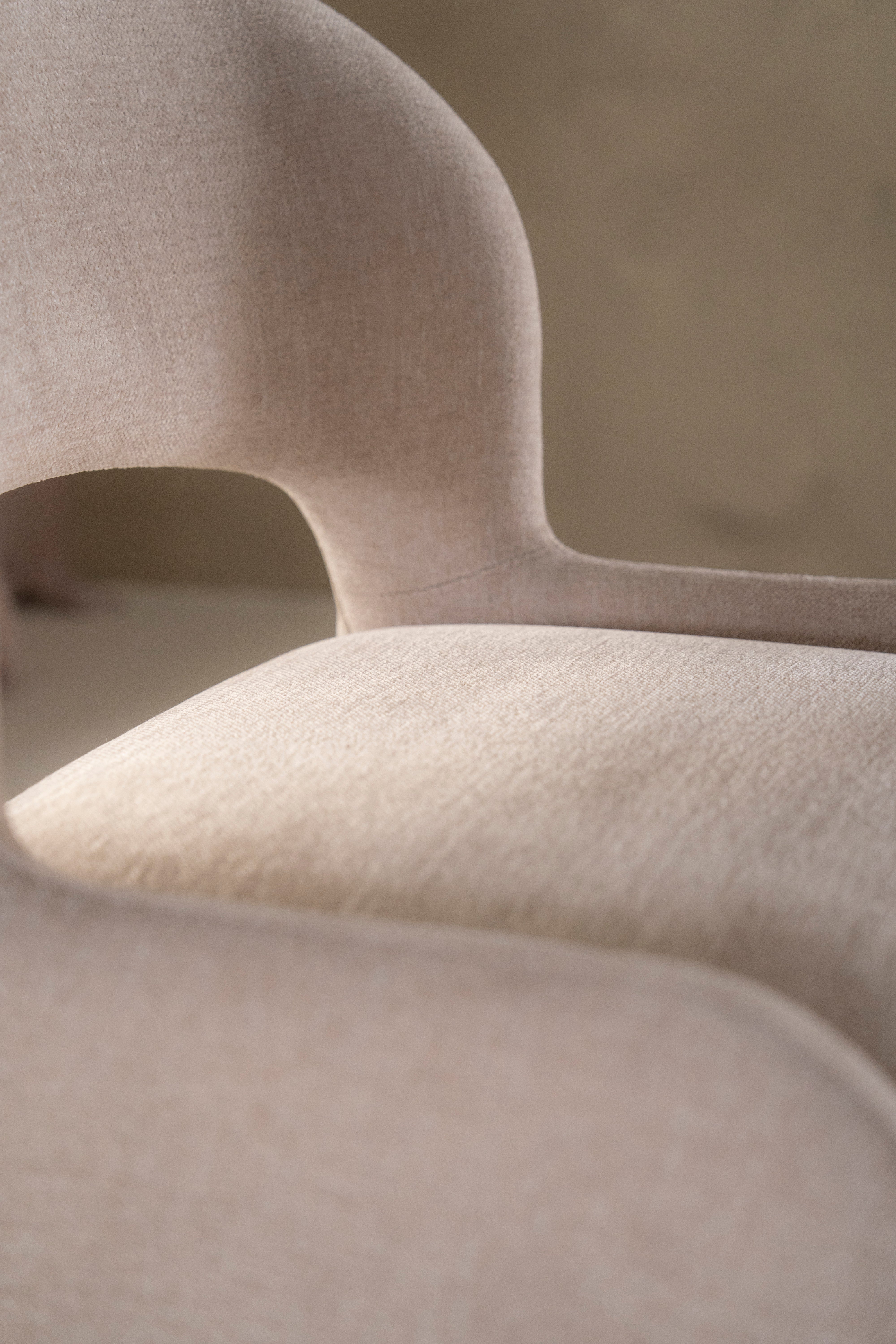 Odette Chair in Taupe