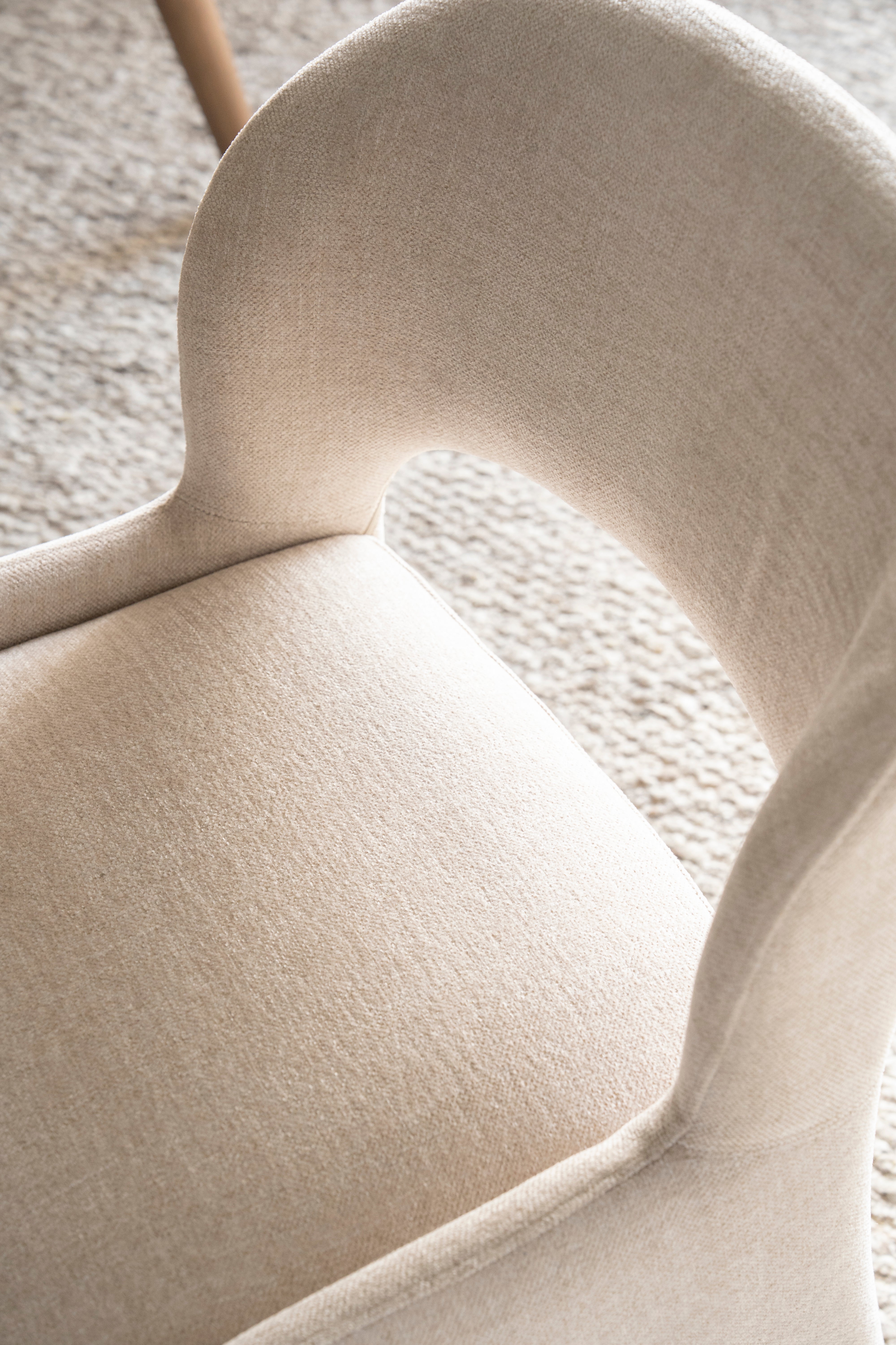 Odette Chair in Taupe