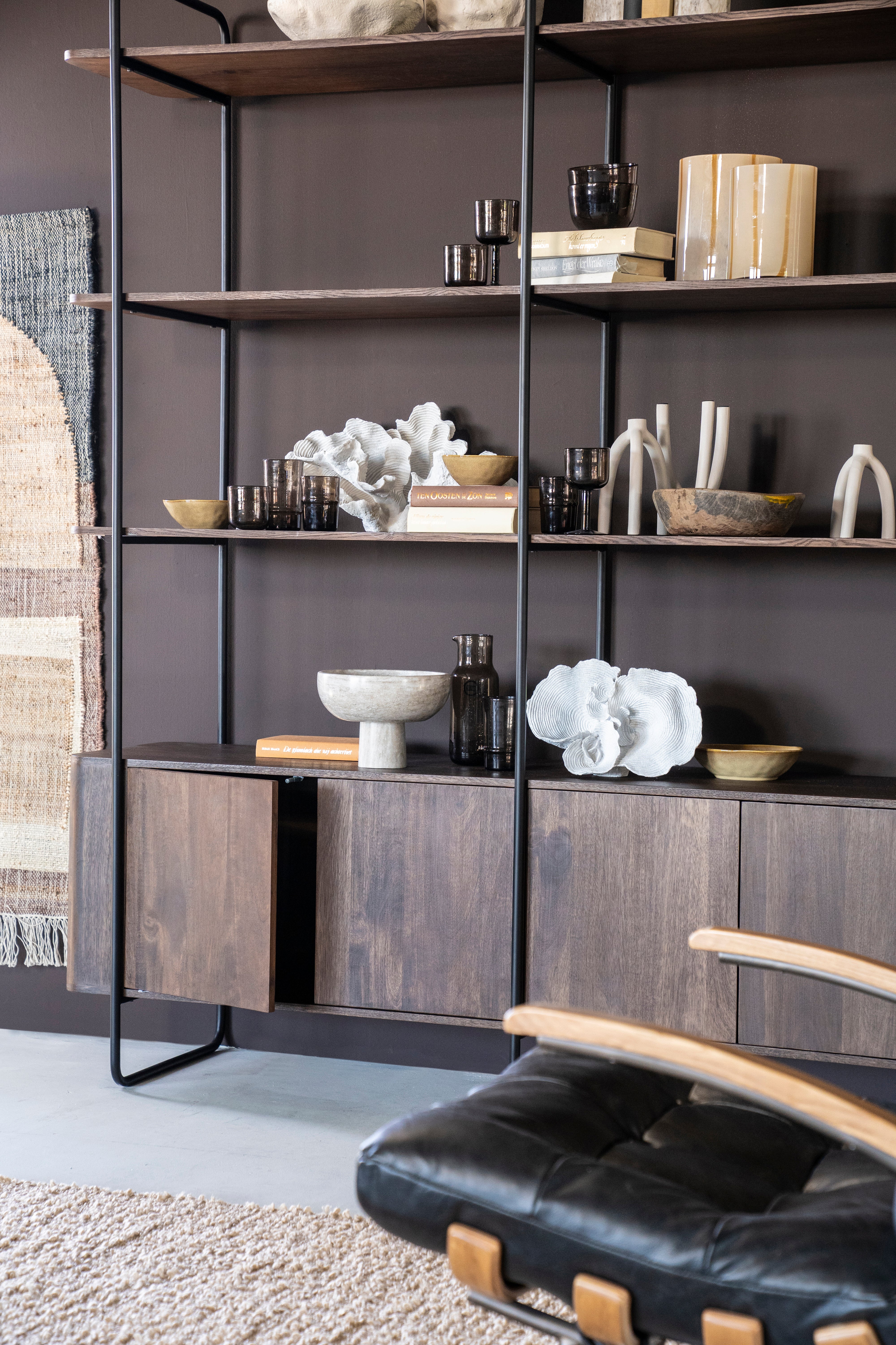 JAMES Shelf mango wood