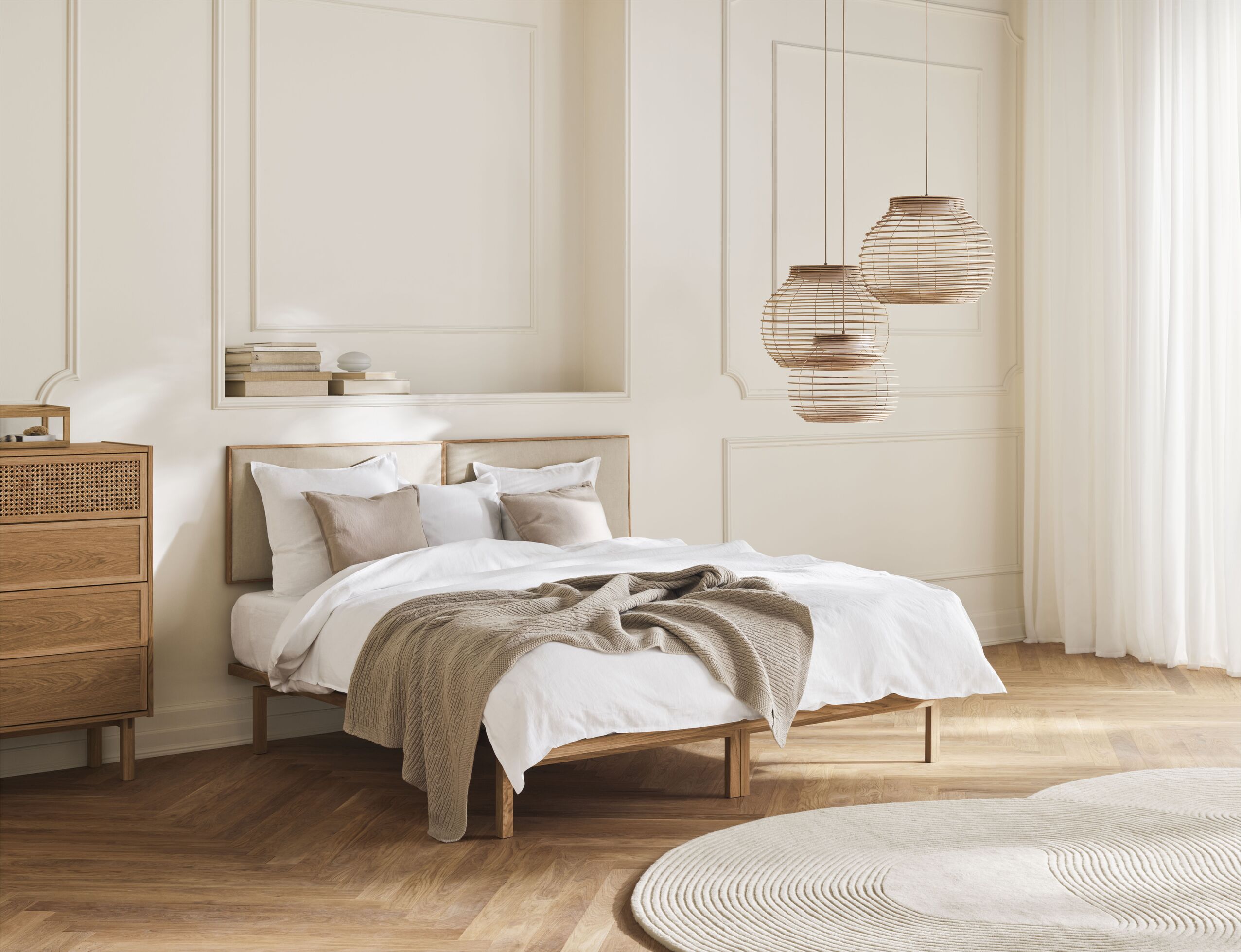 Anelli Hanging Lampe Eichenfurnier