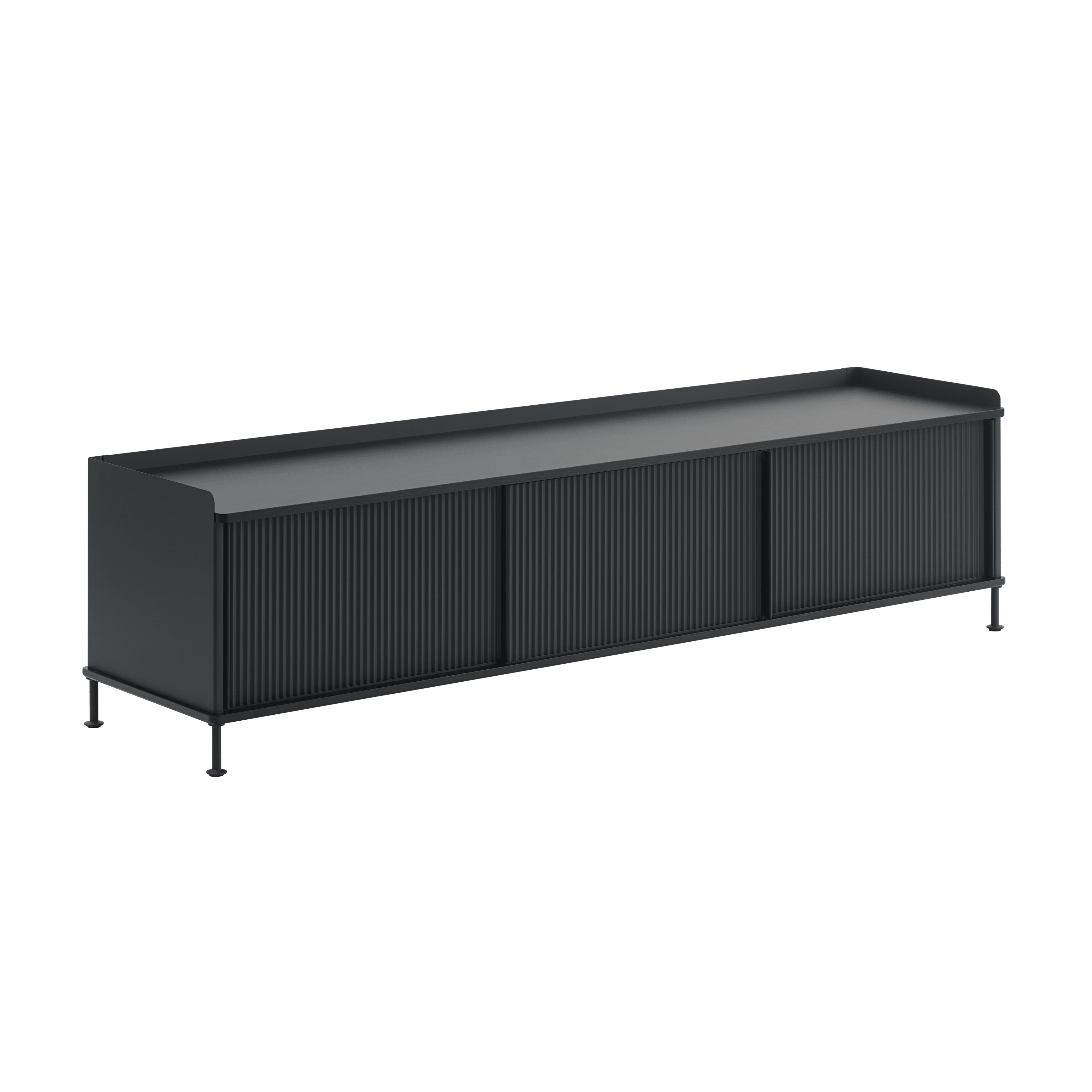 ENFOLD TV cabinet black