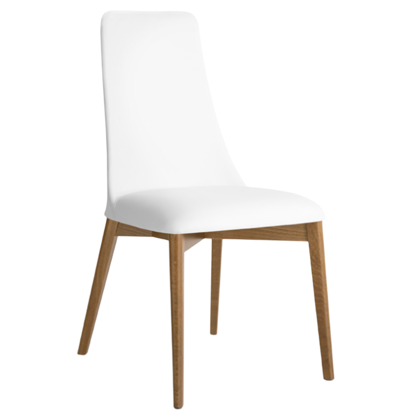 Polsterstuhl ETOILE mit Nussbaumfuß