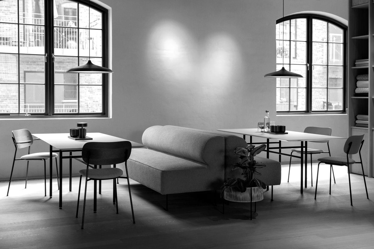 CIRCULAR black pendant lamp