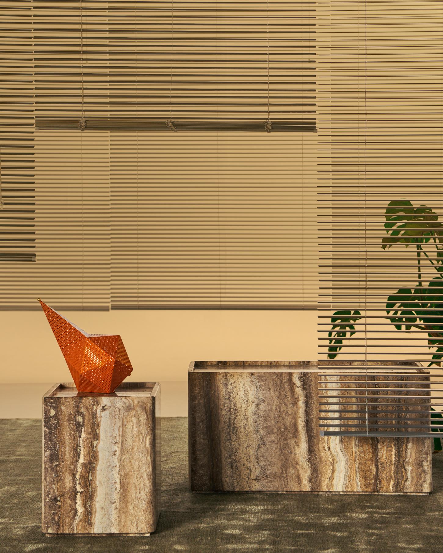 Portable lamp BAGHDAD orange