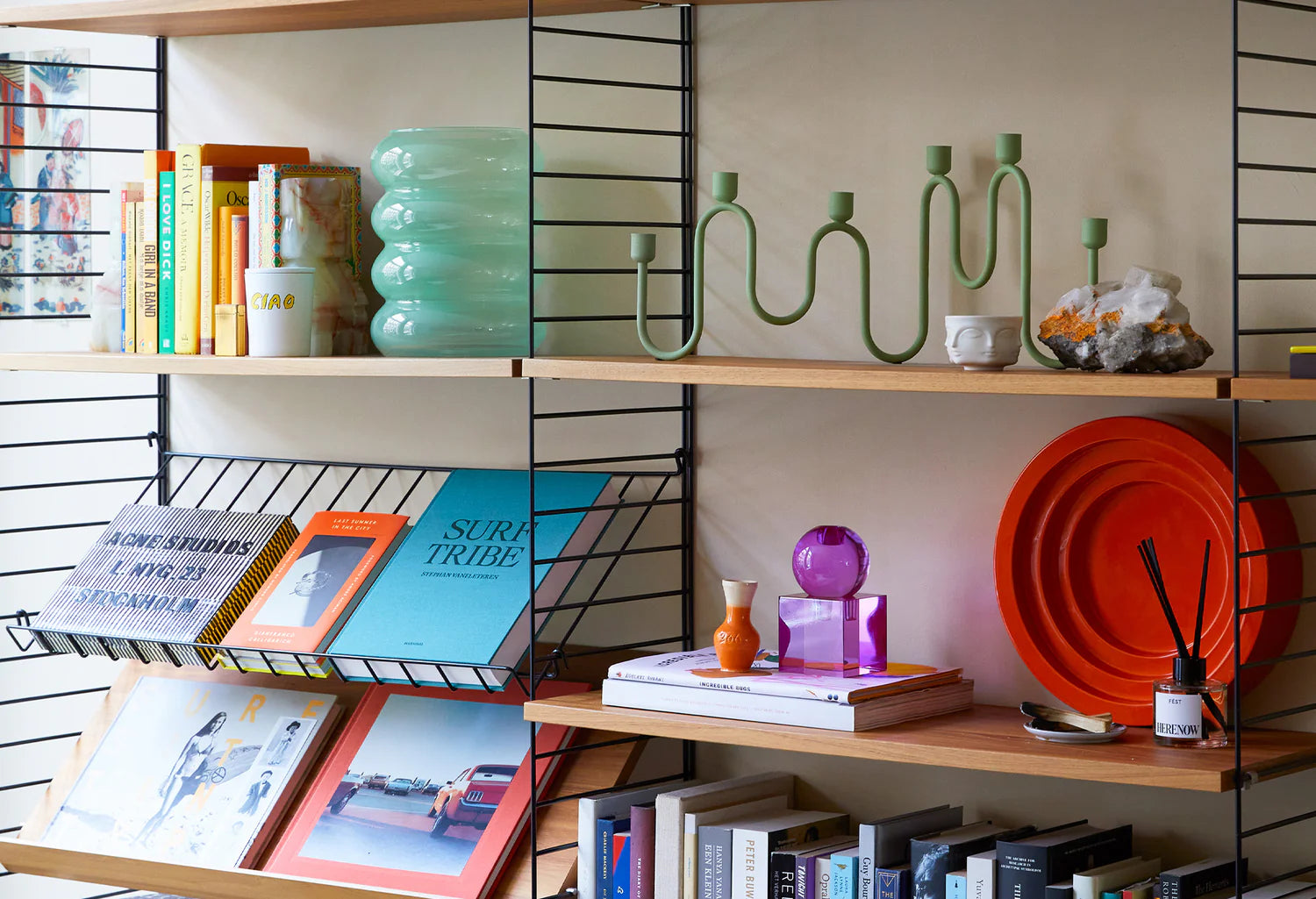 Vase BUBBLE aus transparentem Glas