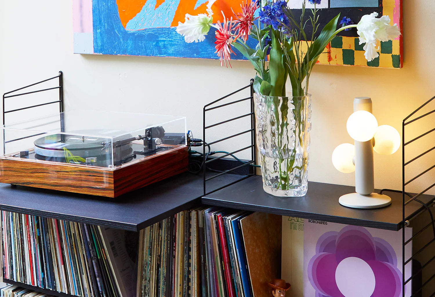 Tischlampe KAKTEE beige