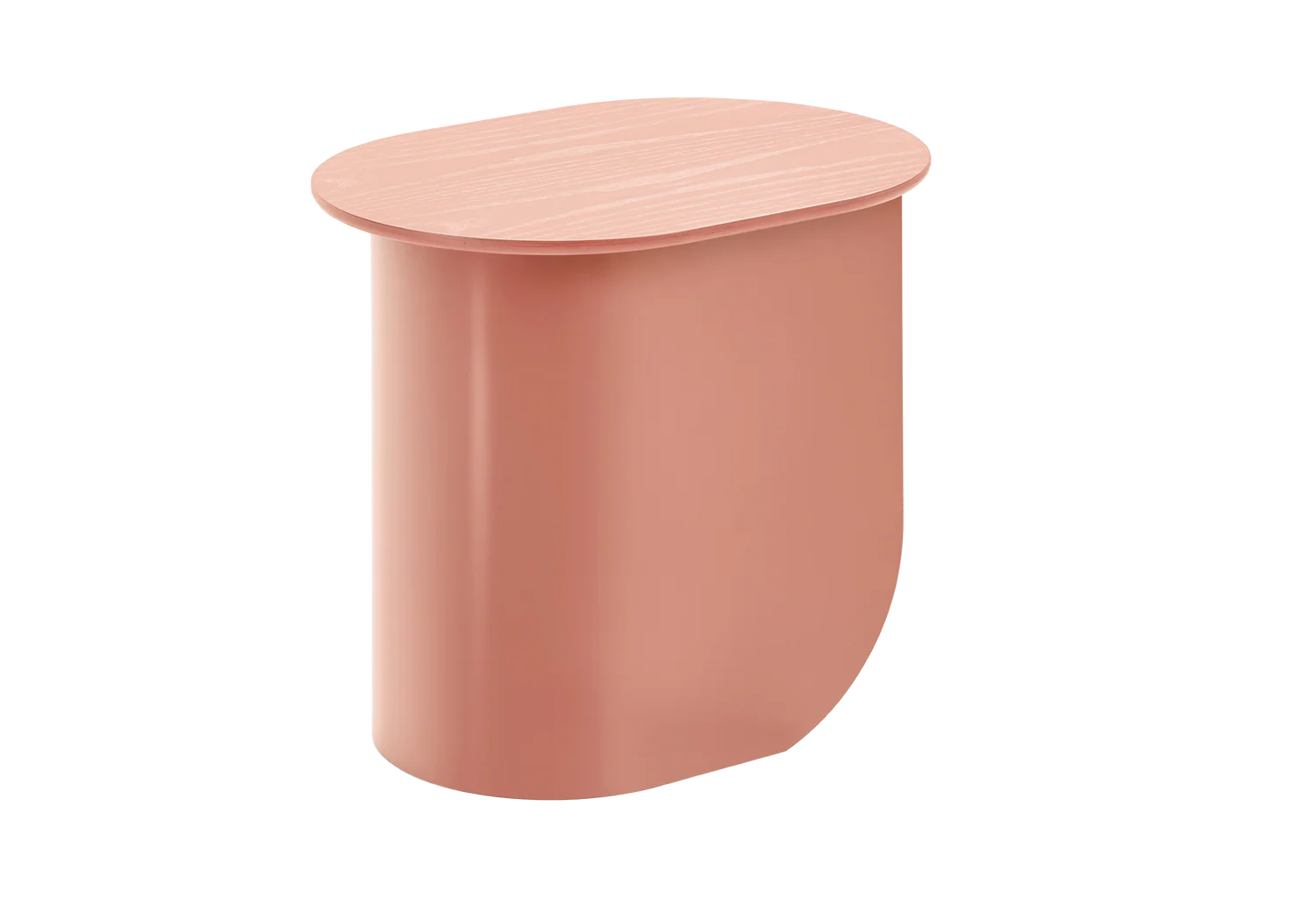 PLATEAU Salmon Side Table