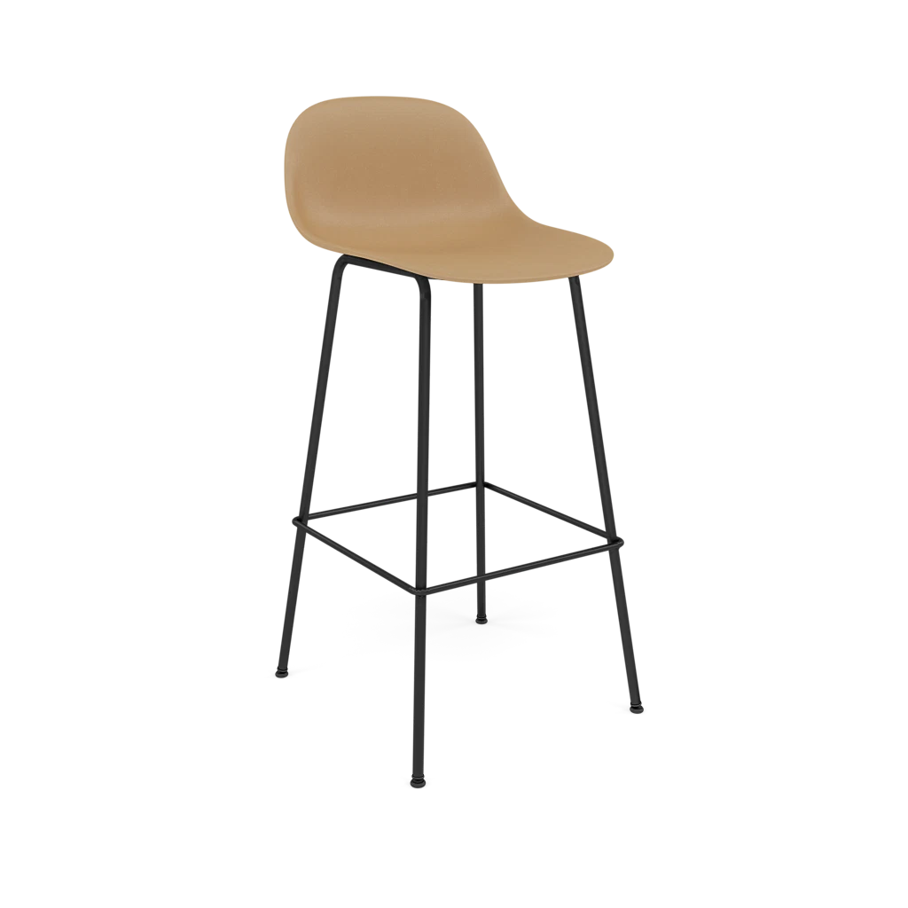Personalized FIBER Bar Stool with Steel Base