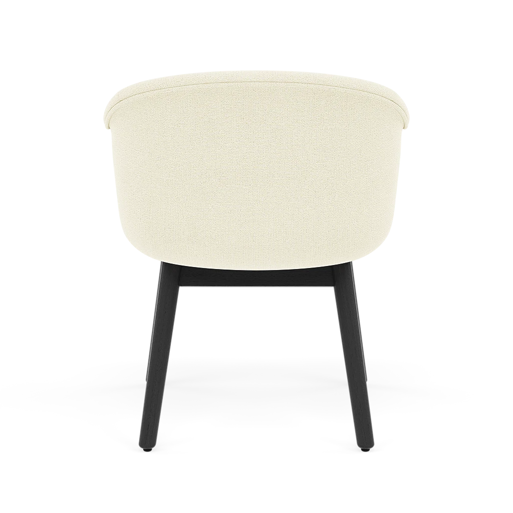 Personalisierbarer FIBER SOFT Stuhl mit Holzgestell