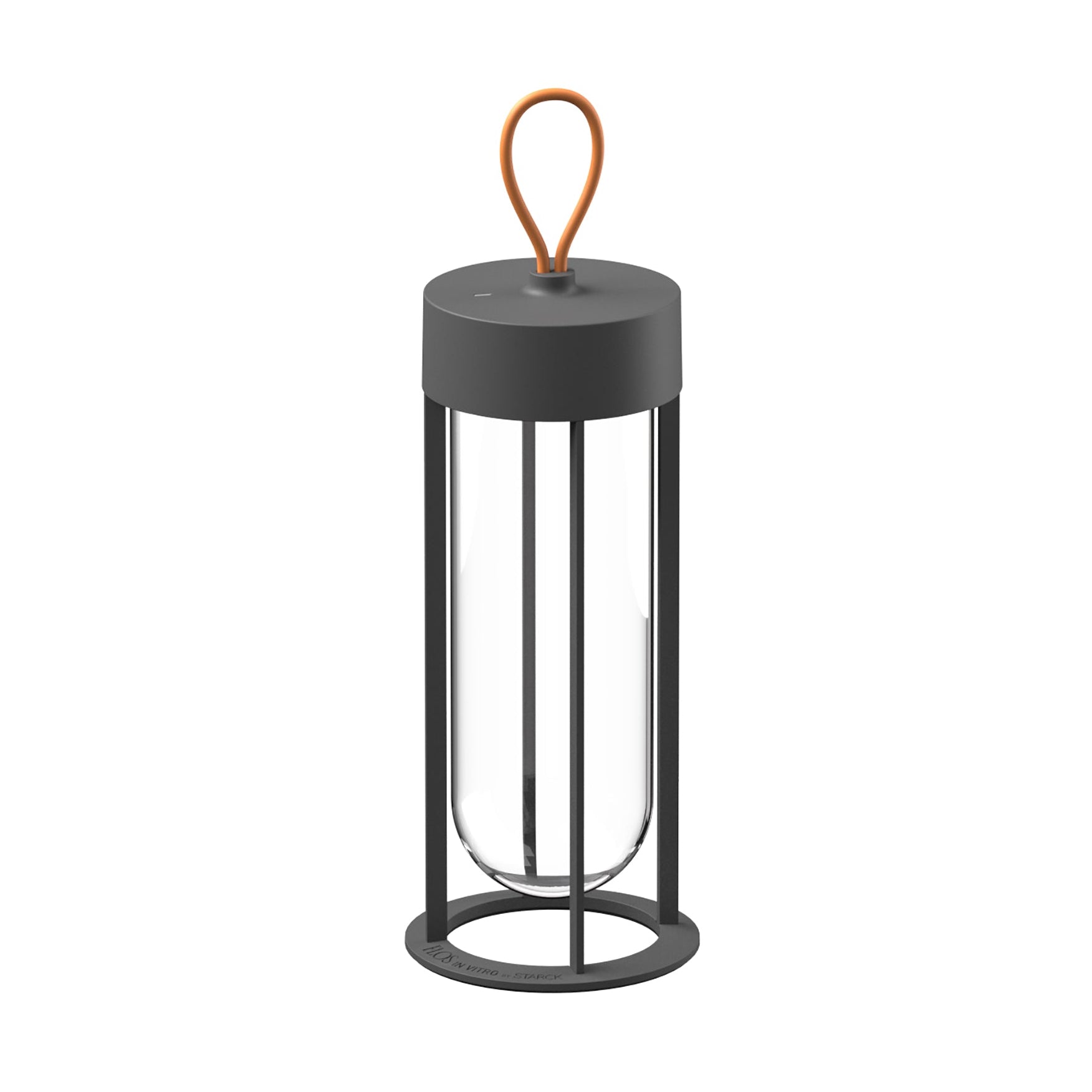 Portable lamp IN VITRO UNPLUGGED gray