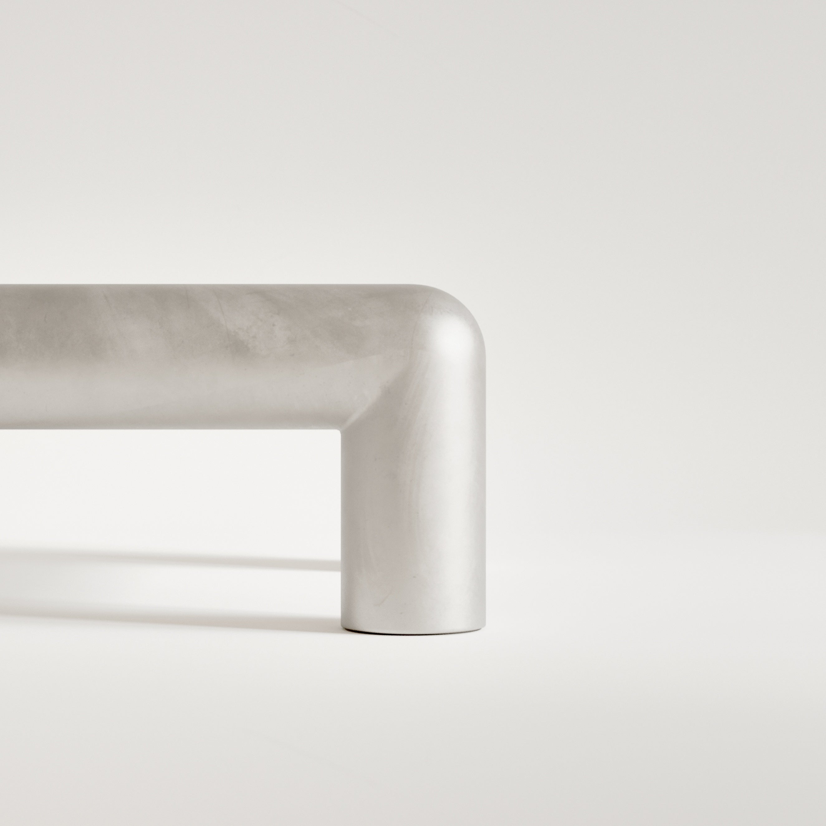 Rechteckiger Couchtisch CUBIO Aluminium