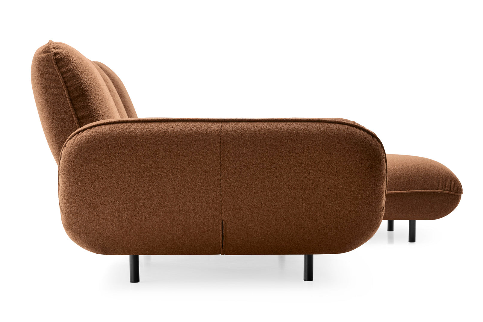 Right-facing upholstered corner sofa FAVOLA