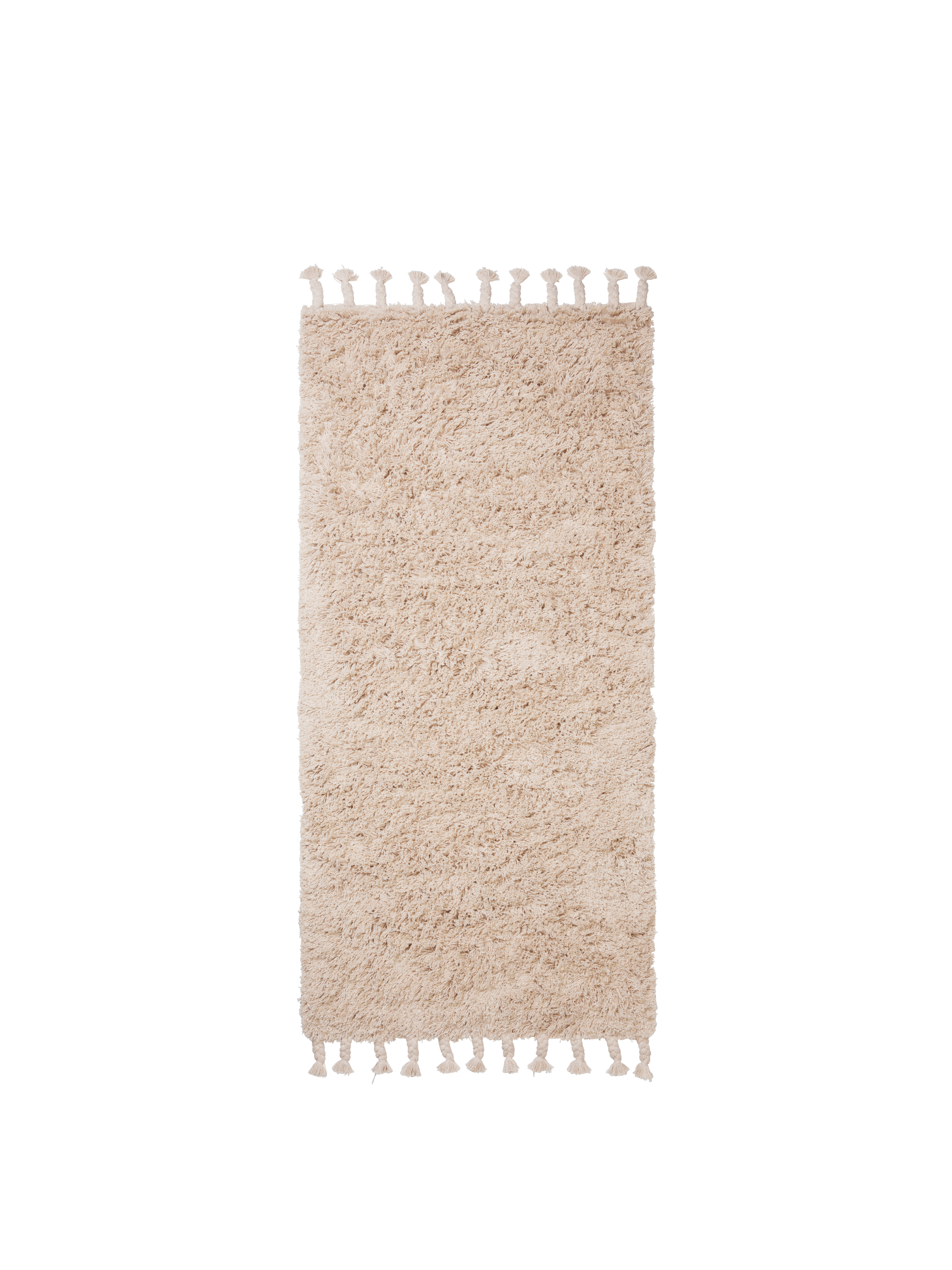 AMASS LONG PILE Beige Rug