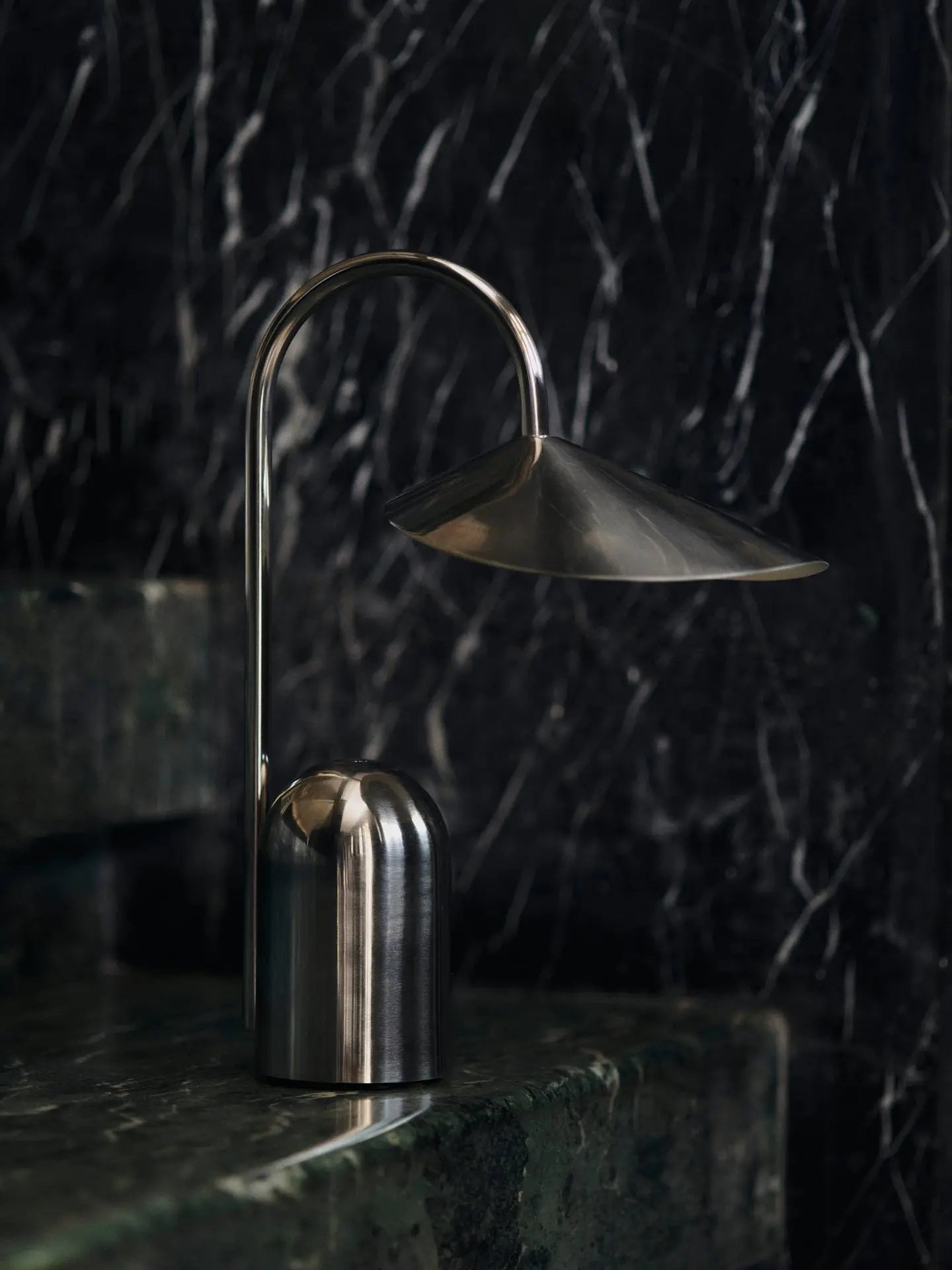 Tragbare Lampe ARUM Stahl
