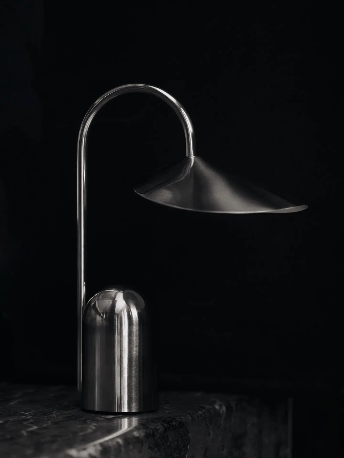 Tragbare Lampe ARUM Stahl