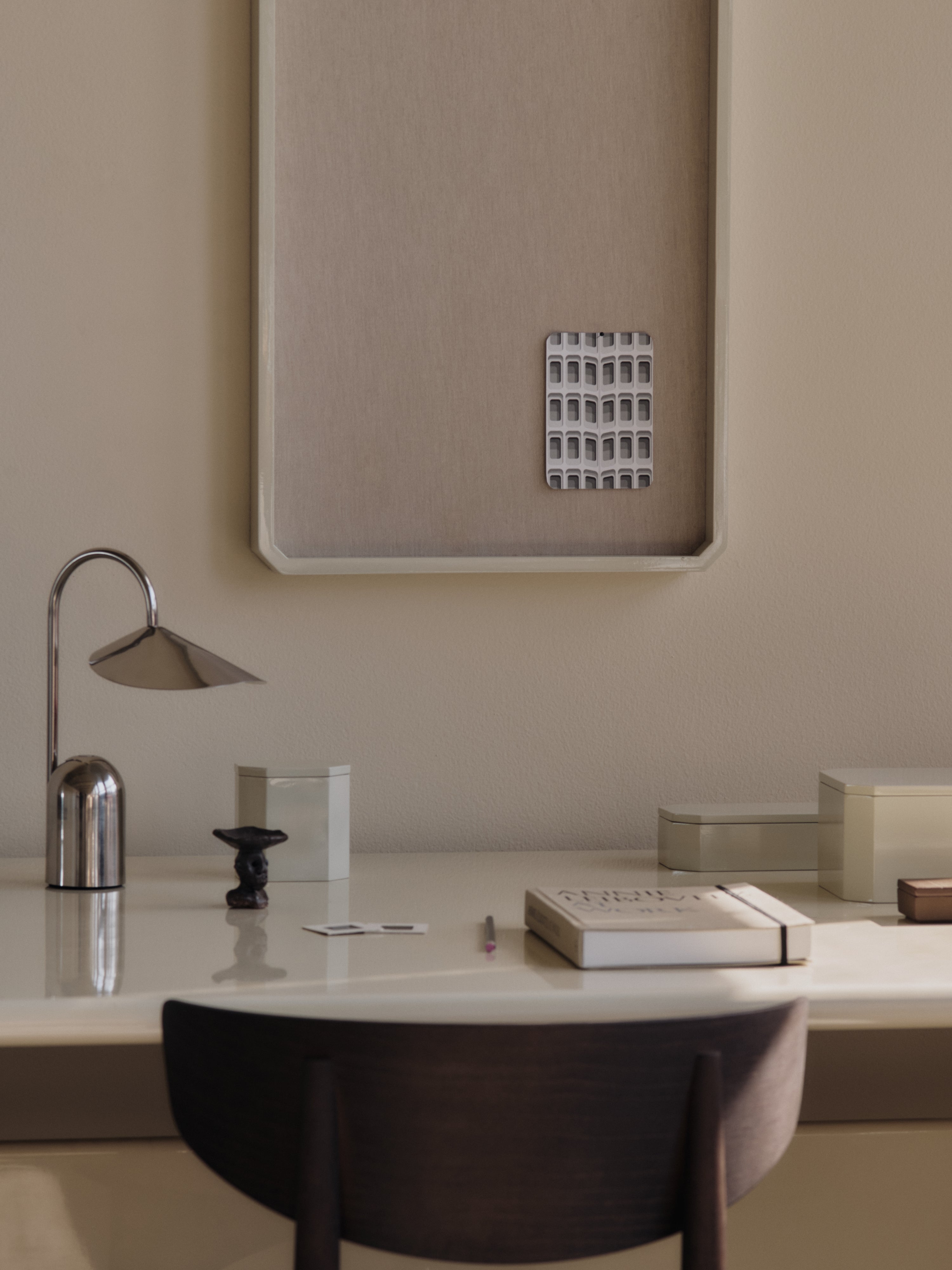 Portable lamp ARUM steel