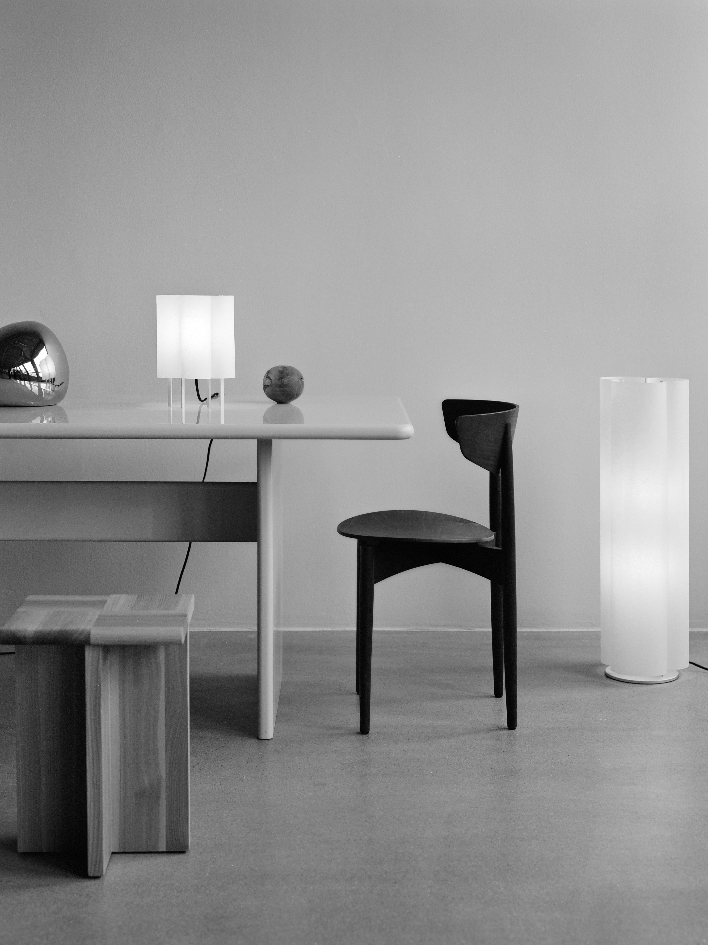 BOE floor lamp white