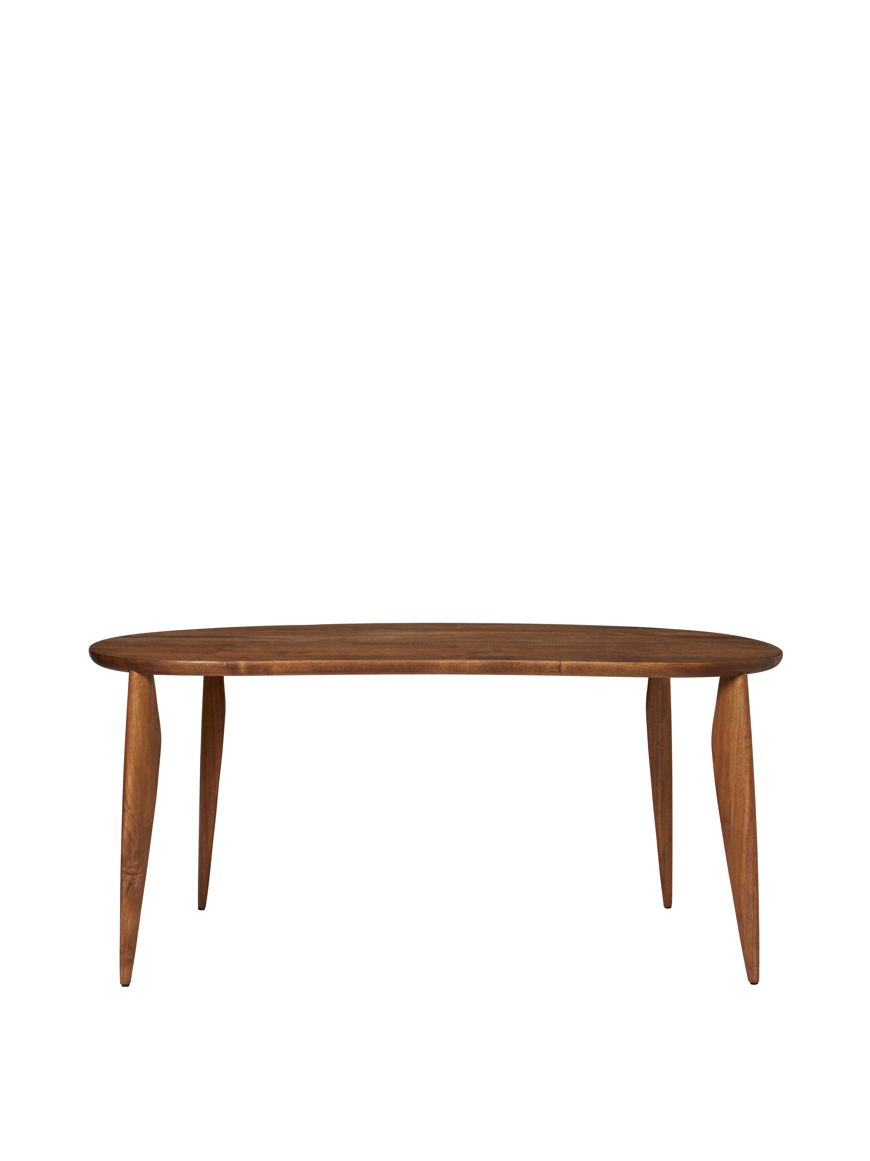 Desk with drawer FEVE walnut wood