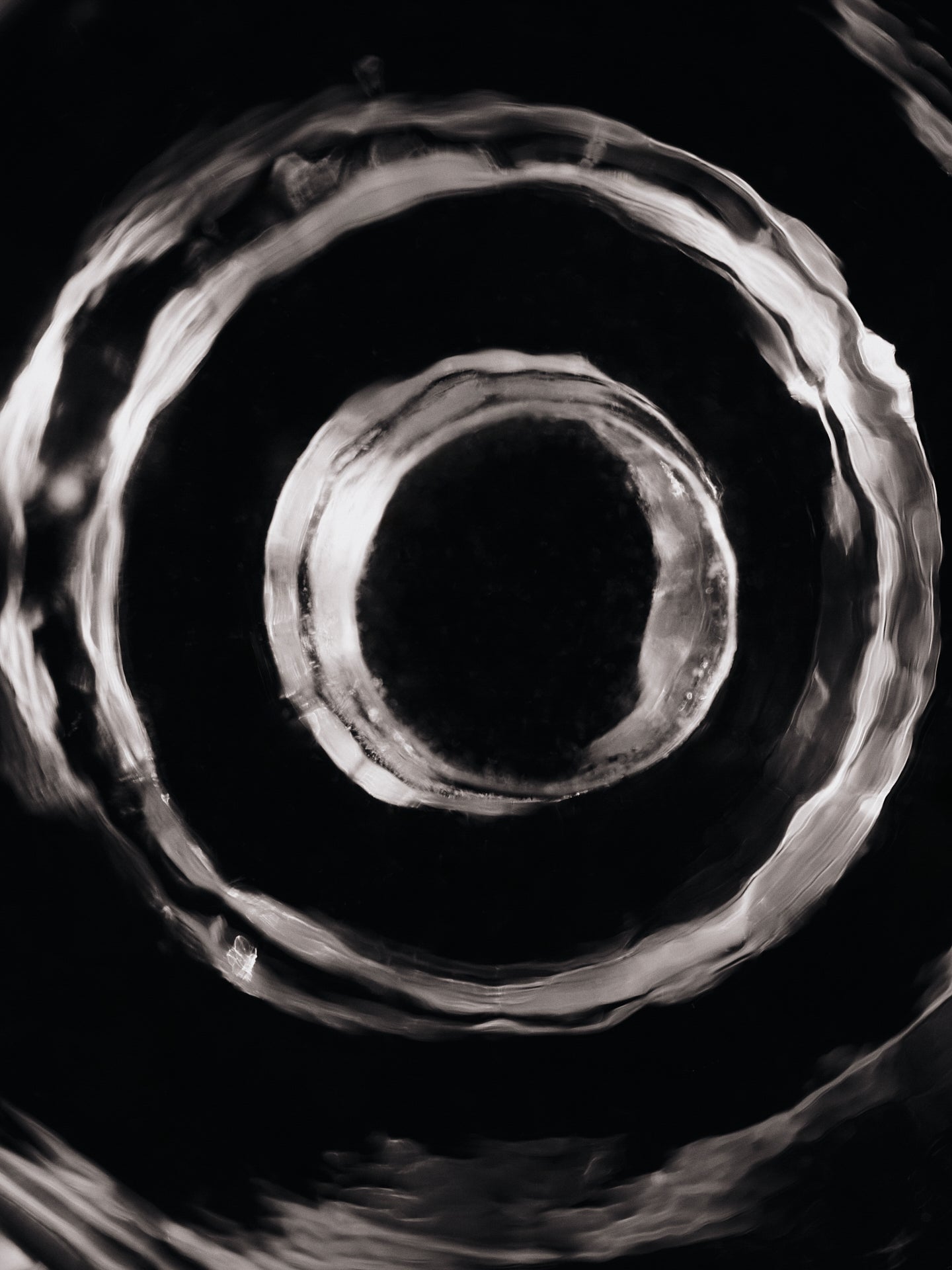 Round Candle Holder GRADIA Glass