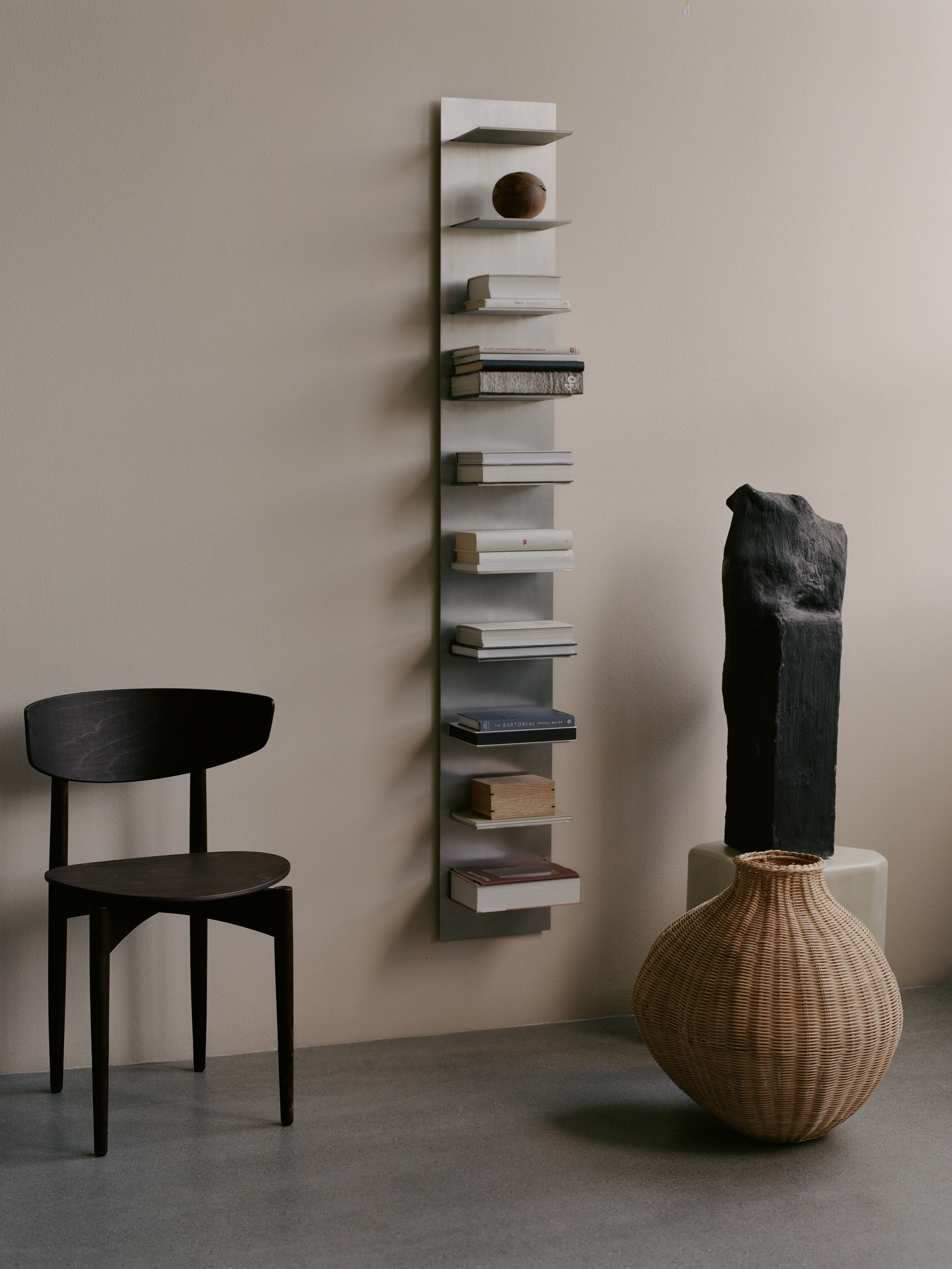 Stuhl Herman Wood Black Buk