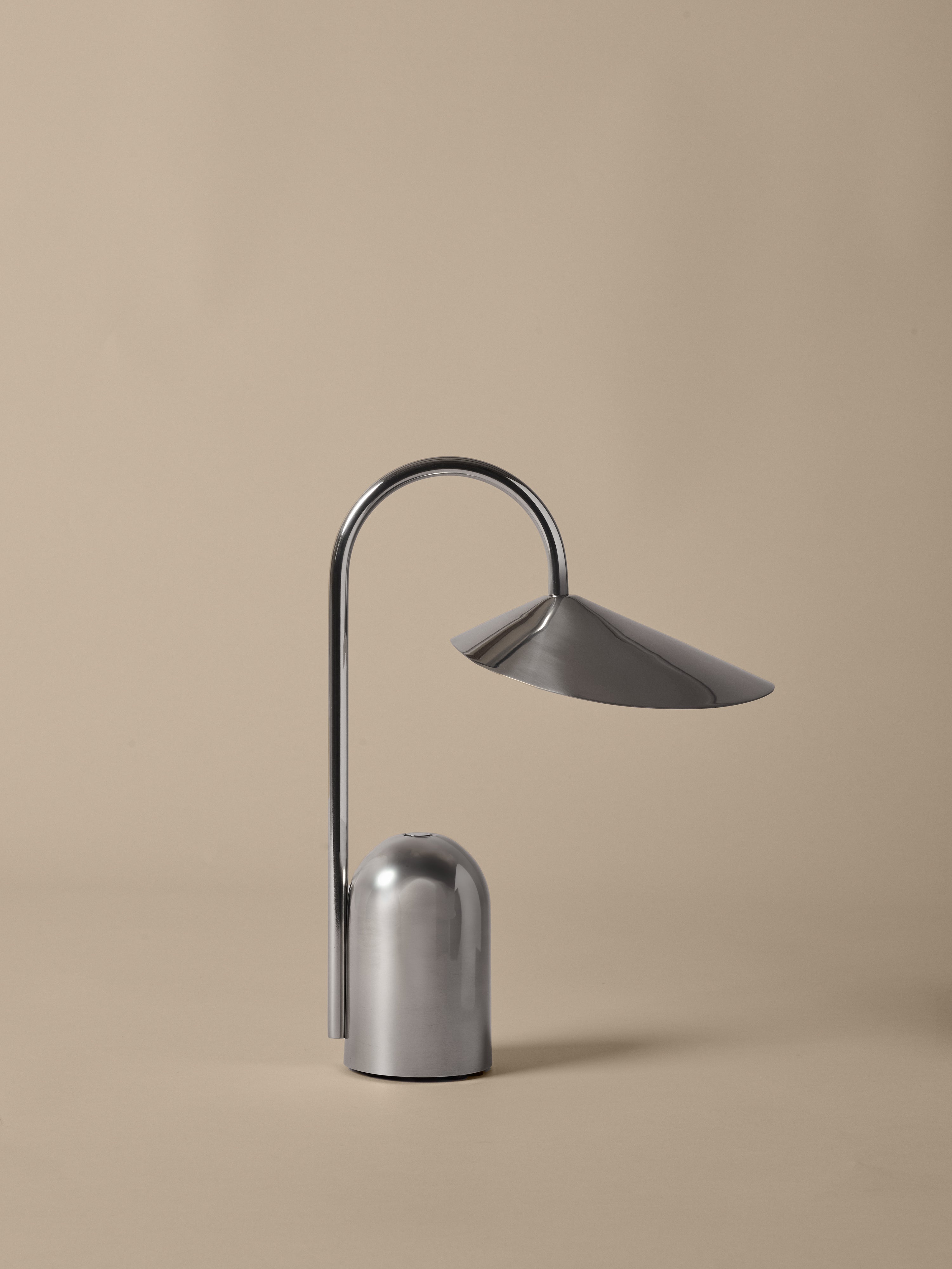 Portable lamp ARUM steel