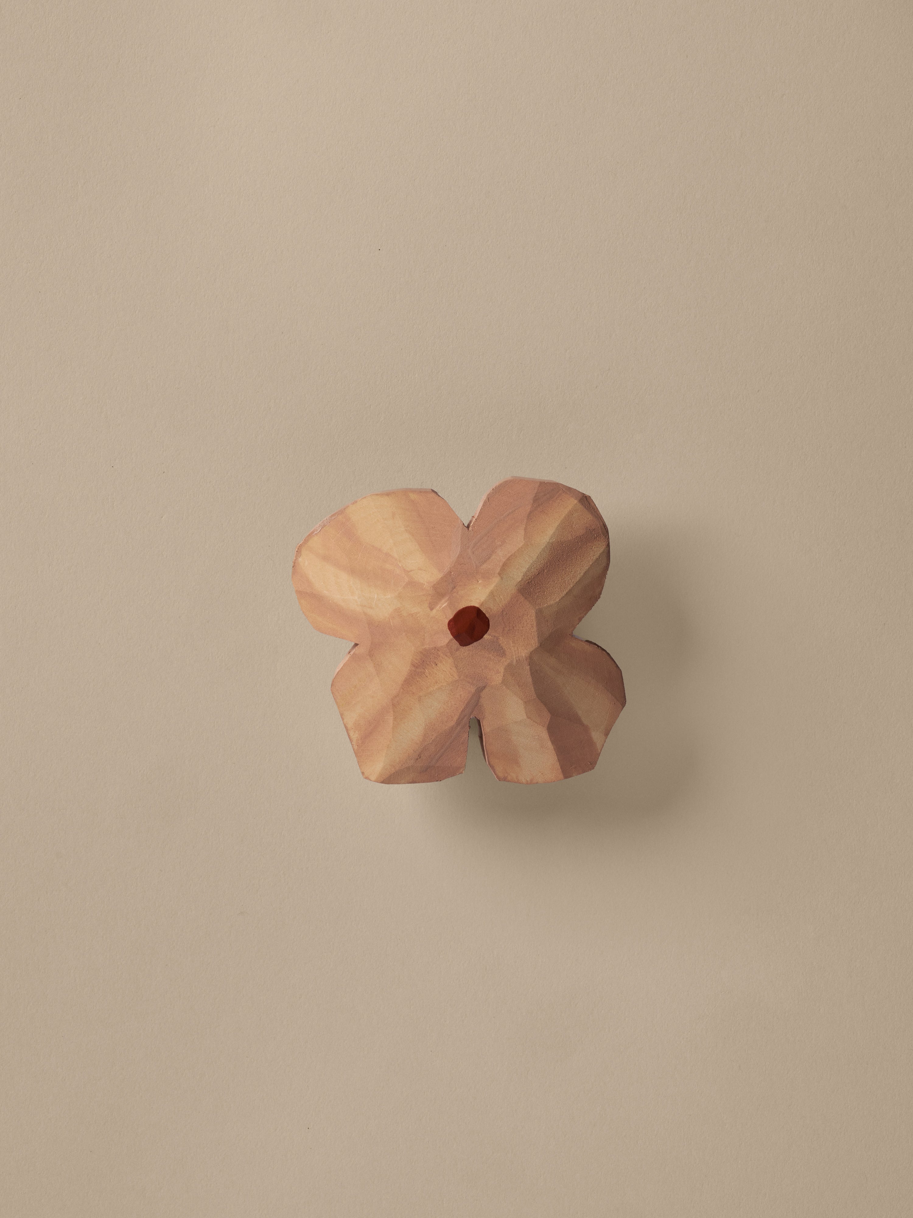 Poesie Kleiderständer in Rosa mit Rot