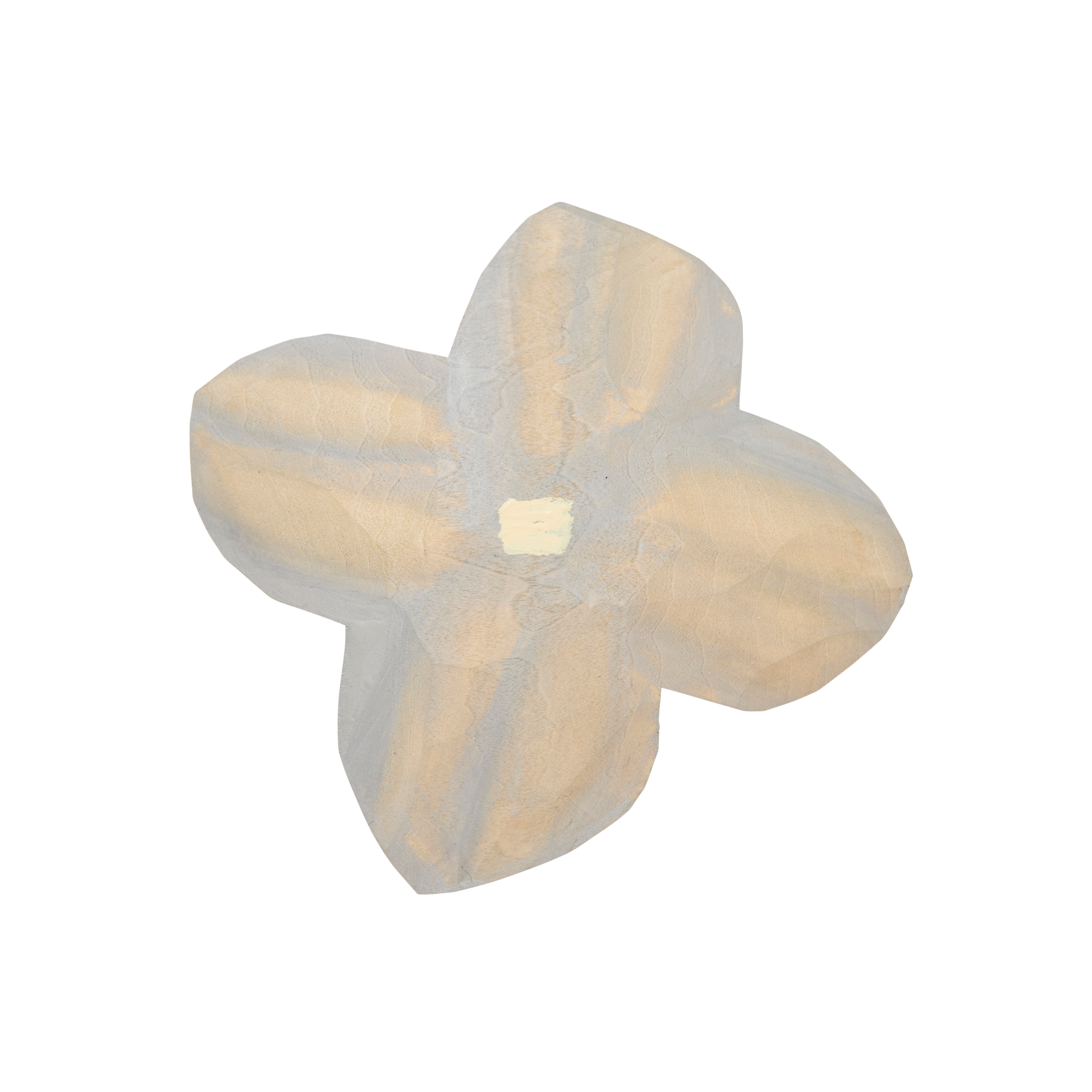 POESIE gray coat rack with yellow