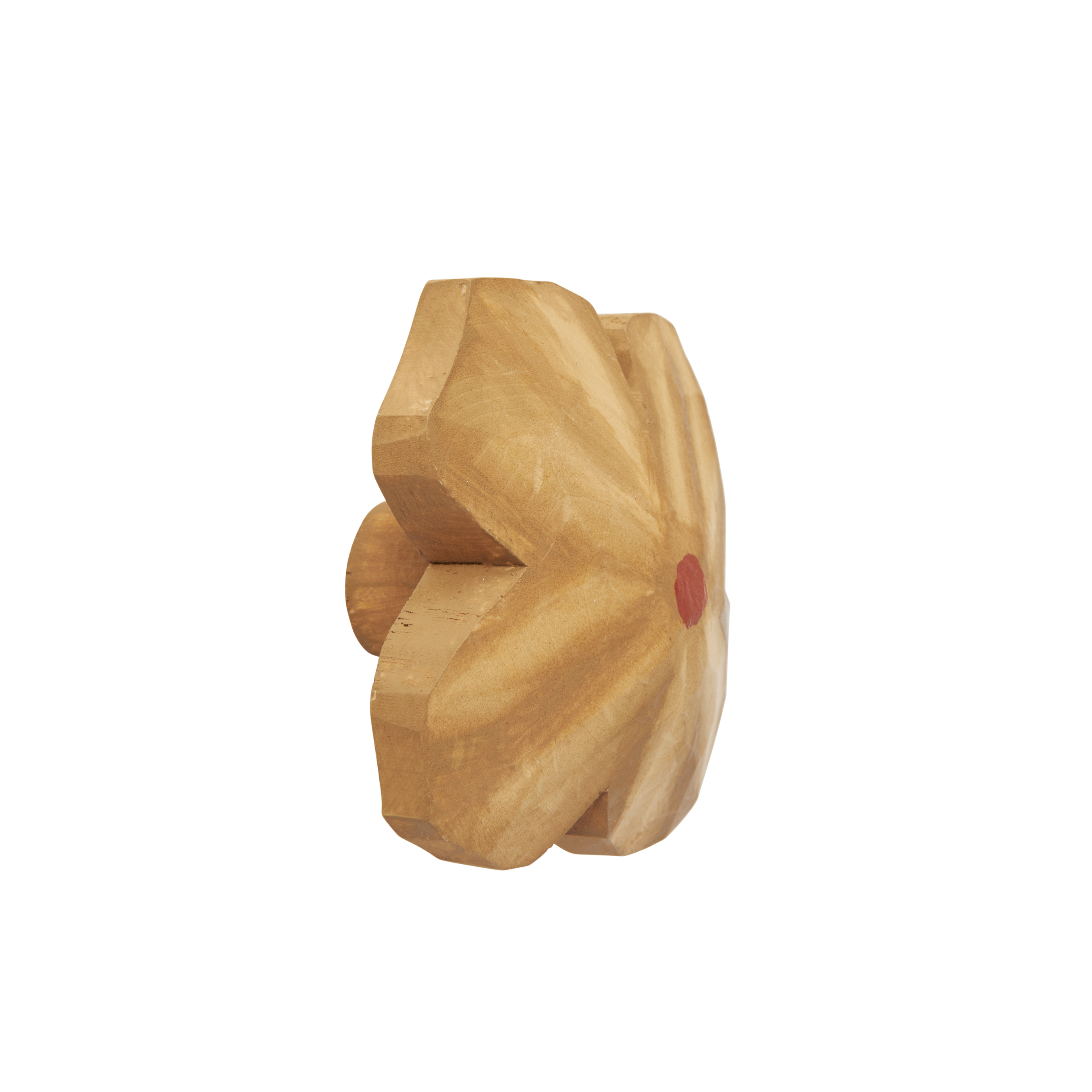 Poesie Kleiderständer beige mit Rot